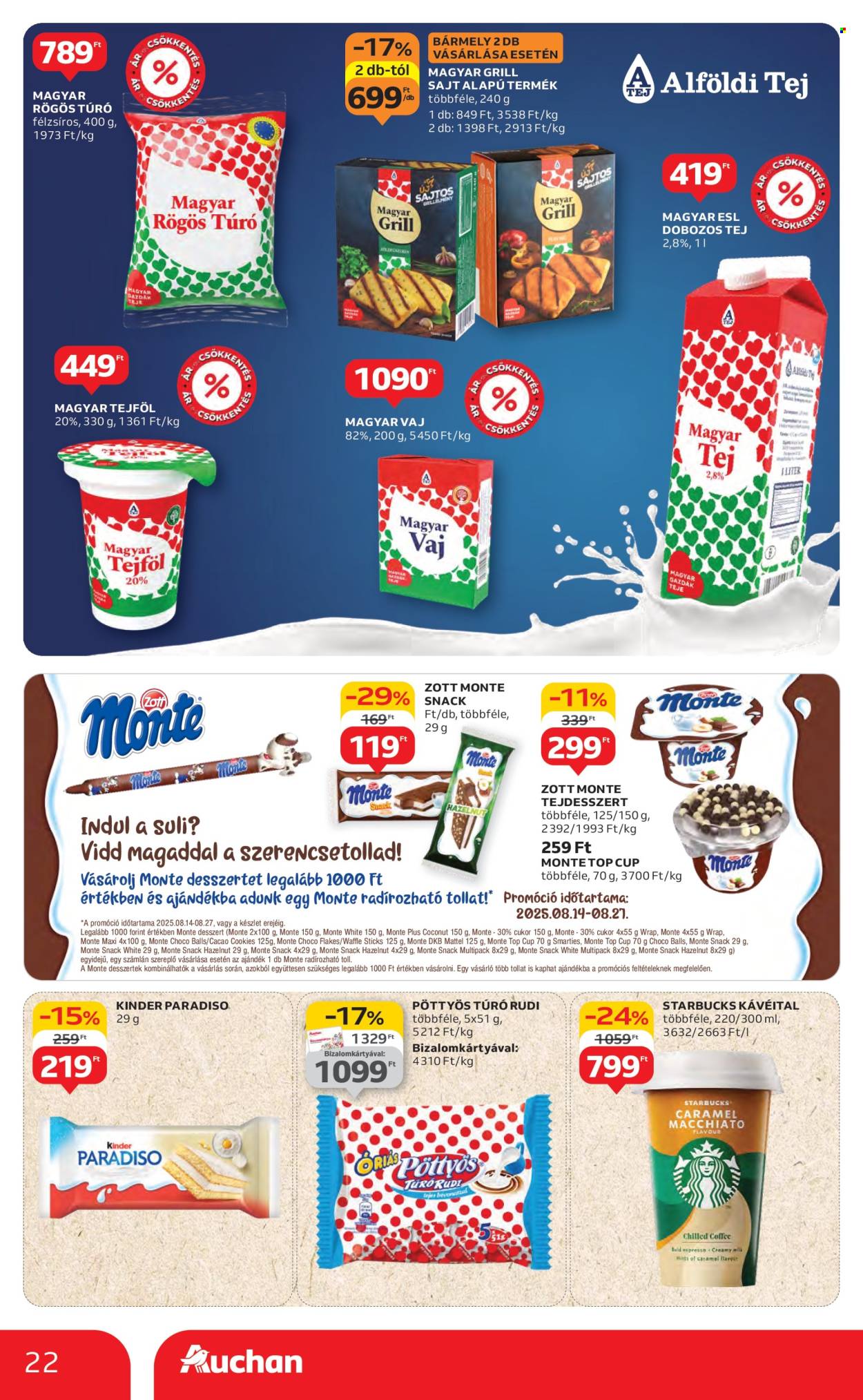 Auchan akciós újságok - 2025.08.14 - 2025.08.19. Oldal 22