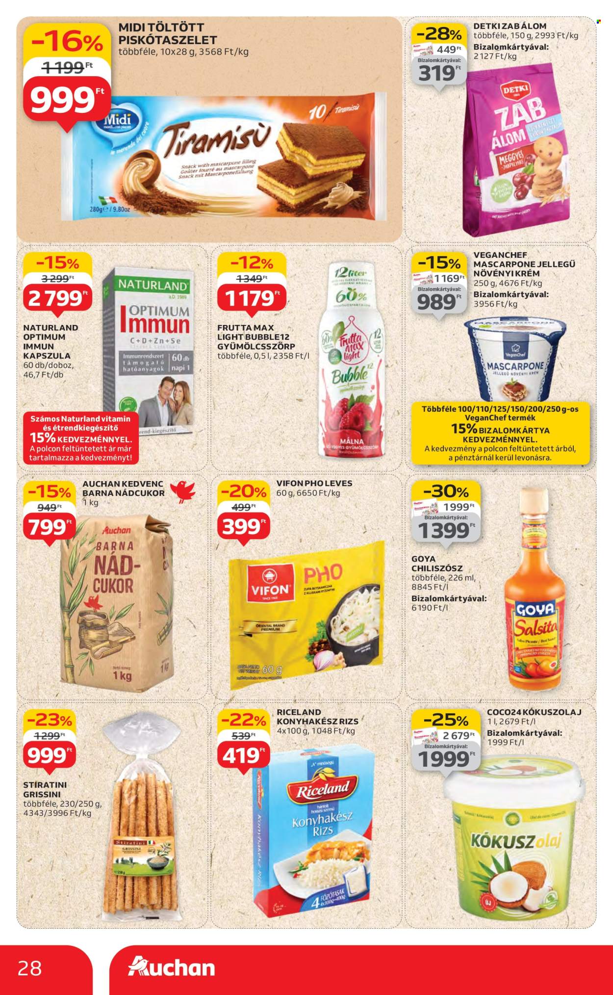 Auchan akciós újságok - 2025.08.14 - 2025.08.19. Oldal 28