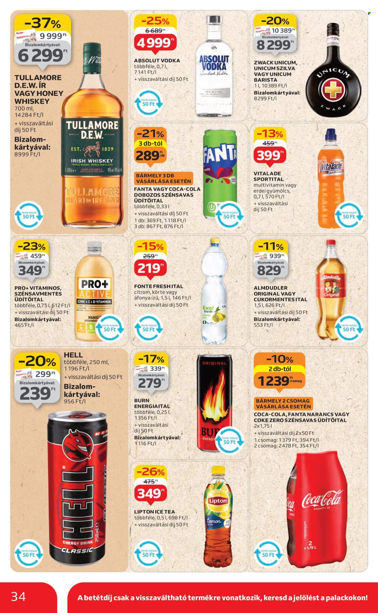 Auchan akciós újságok - 2025.08.14 - 2025.08.19. Oldal 34