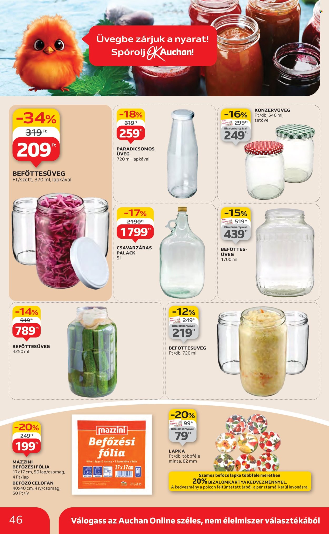 Auchan akciós újságok - 2025.08.14 - 2025.08.19. Oldal 46