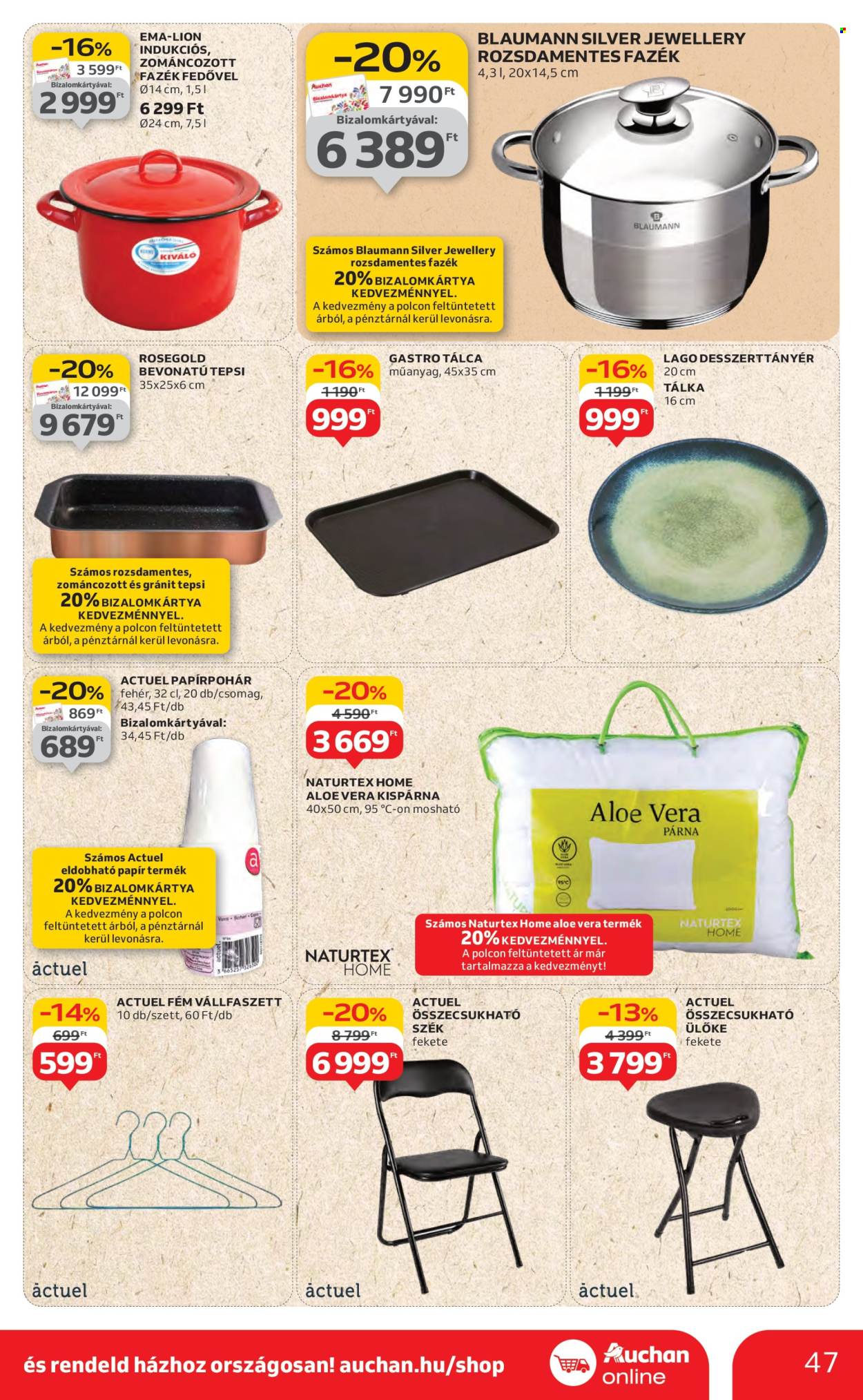 Auchan akciós újságok - 2025.08.14 - 2025.08.19. Oldal 47