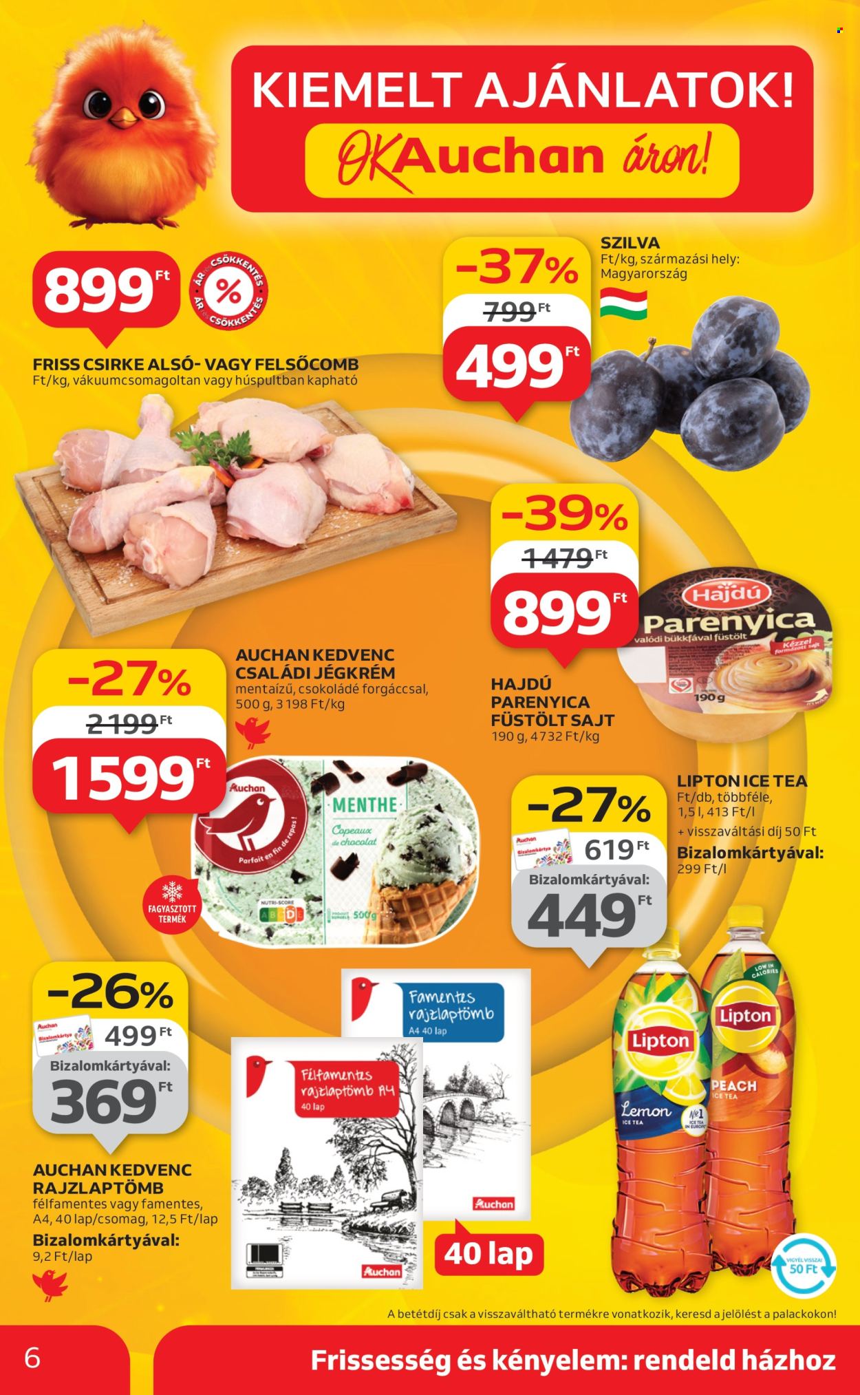 Auchan akciós újságok - 2025.08.14 - 2025.08.19. Oldal 6