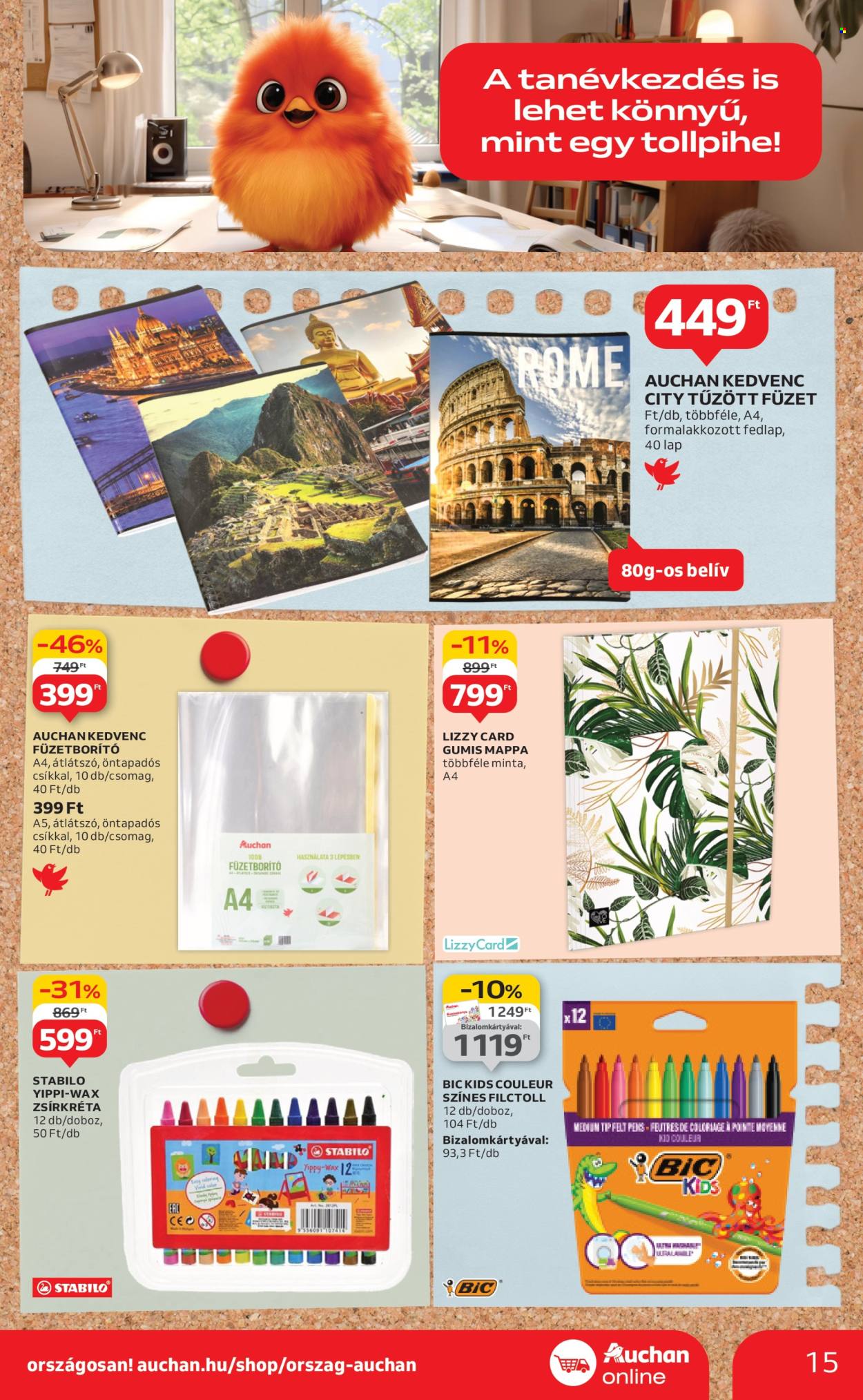 Auchan akciós újságok - 2025.08.14 - 2025.08.19. Oldal 15