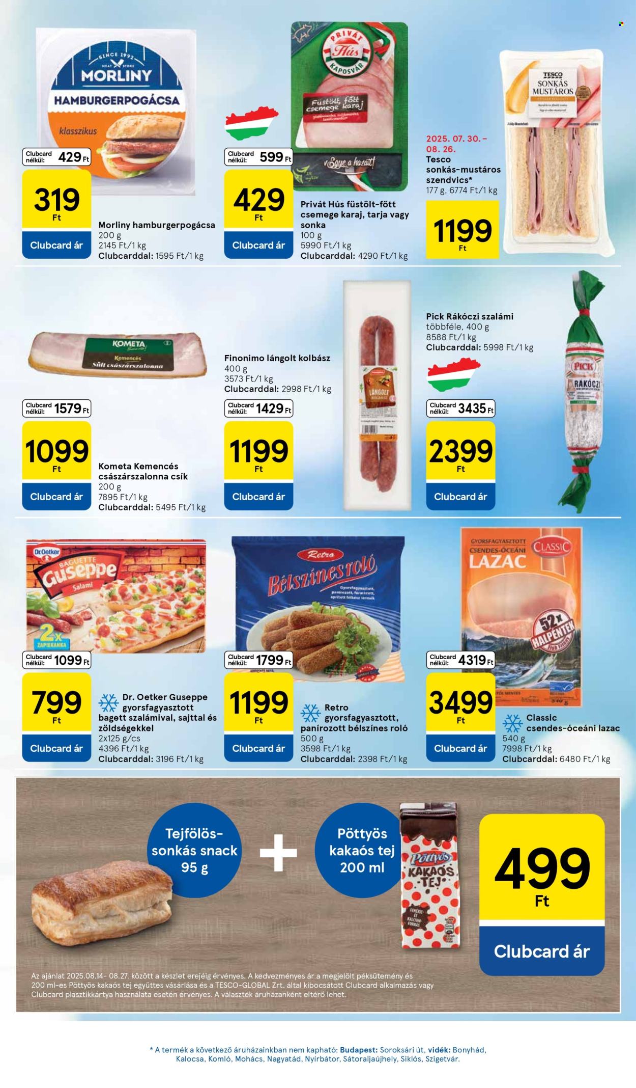 TESCO akciós újságok - 2025.08.21 - 2025.08.27. Oldal 3
