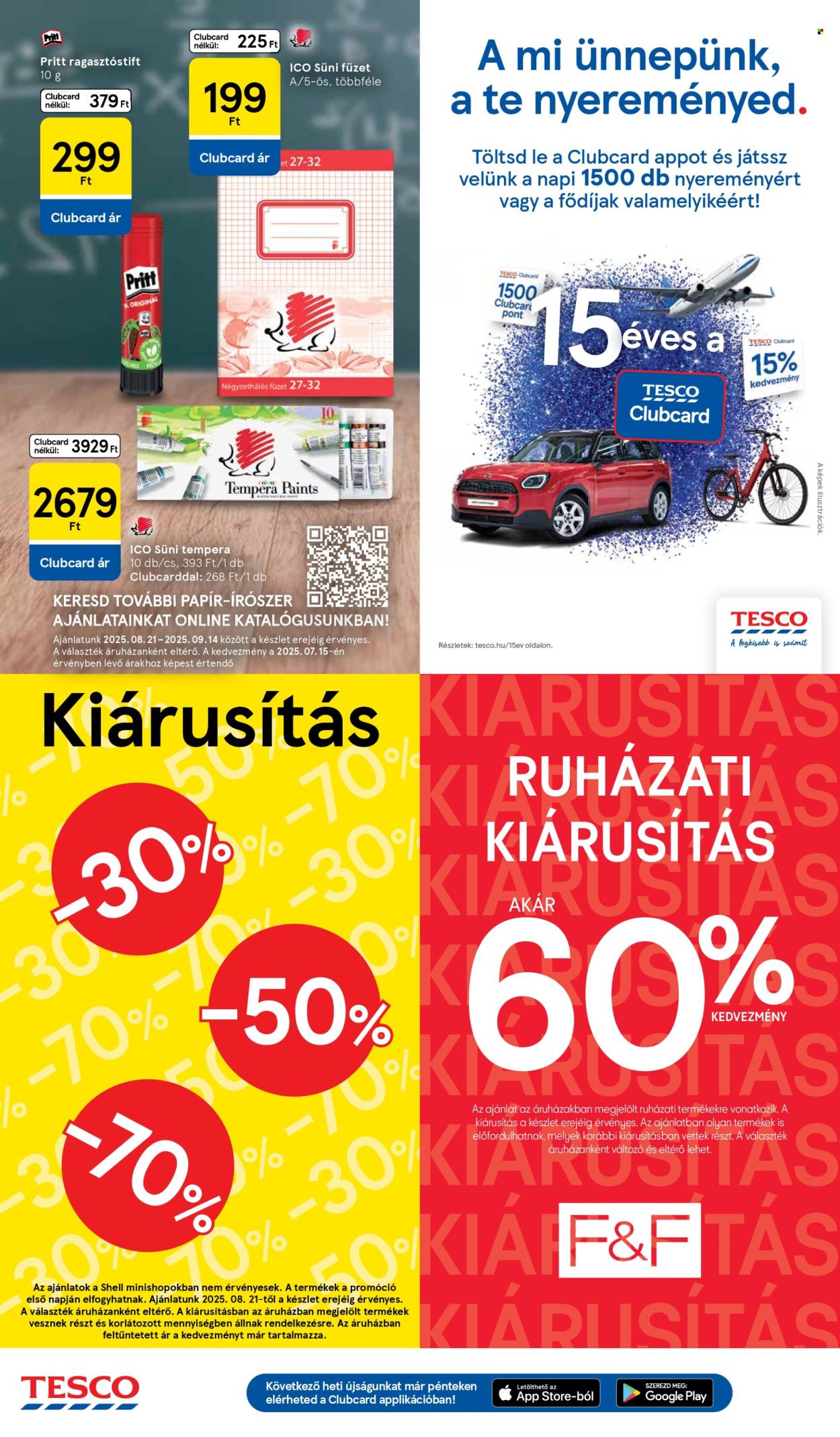 TESCO akciós újságok - 2025.08.21 - 2025.08.27. Oldal 16