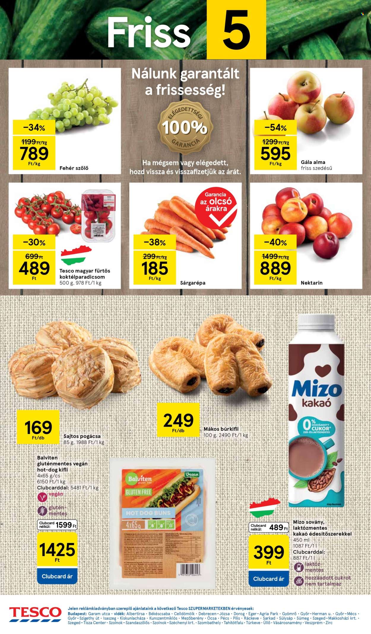 TESCO akciós újságok - 2025.08.21 - 2025.08.27. Oldal 2