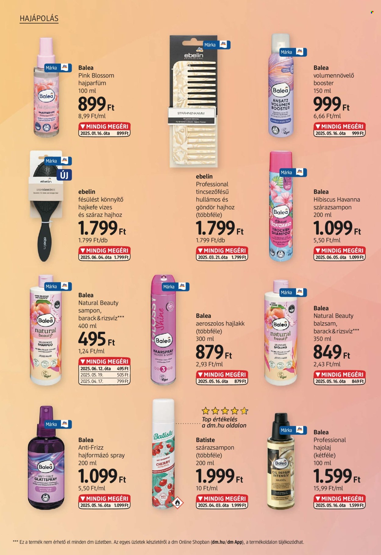 dm drogerie markt akciós újságok - 2025.08.14 - 2025.09.03. Oldal 4