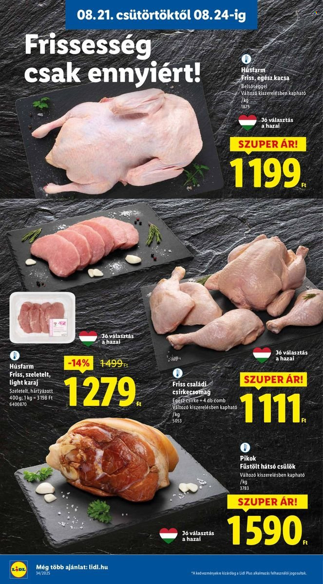 Lidl akciós újságok - 2025.08.21 - 2025.08.27. Oldal 8