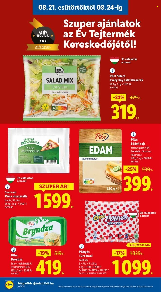 Lidl akciós újságok - 2025.08.21 - 2025.08.27. Oldal 10