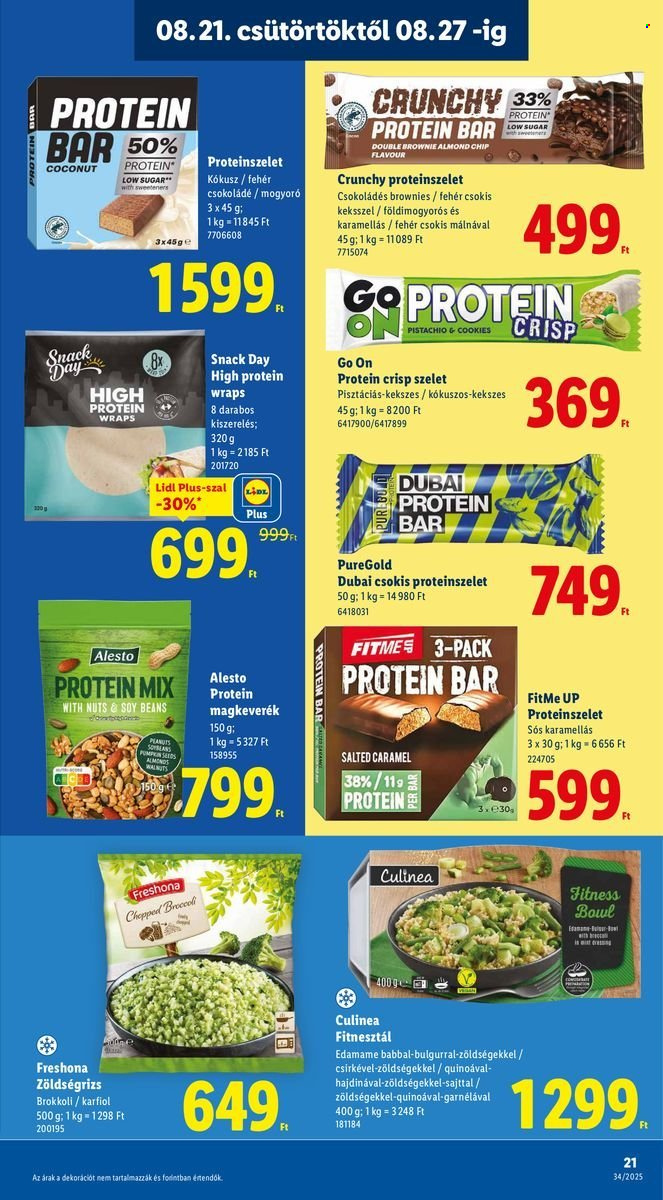 Lidl akciós újságok - 2025.08.21 - 2025.08.27. Oldal 21