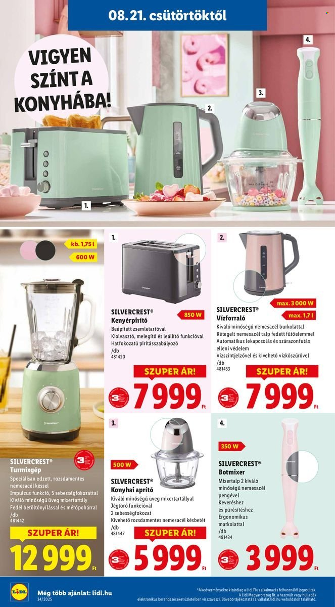 Lidl akciós újságok - 2025.08.21 - 2025.08.27. Oldal 36