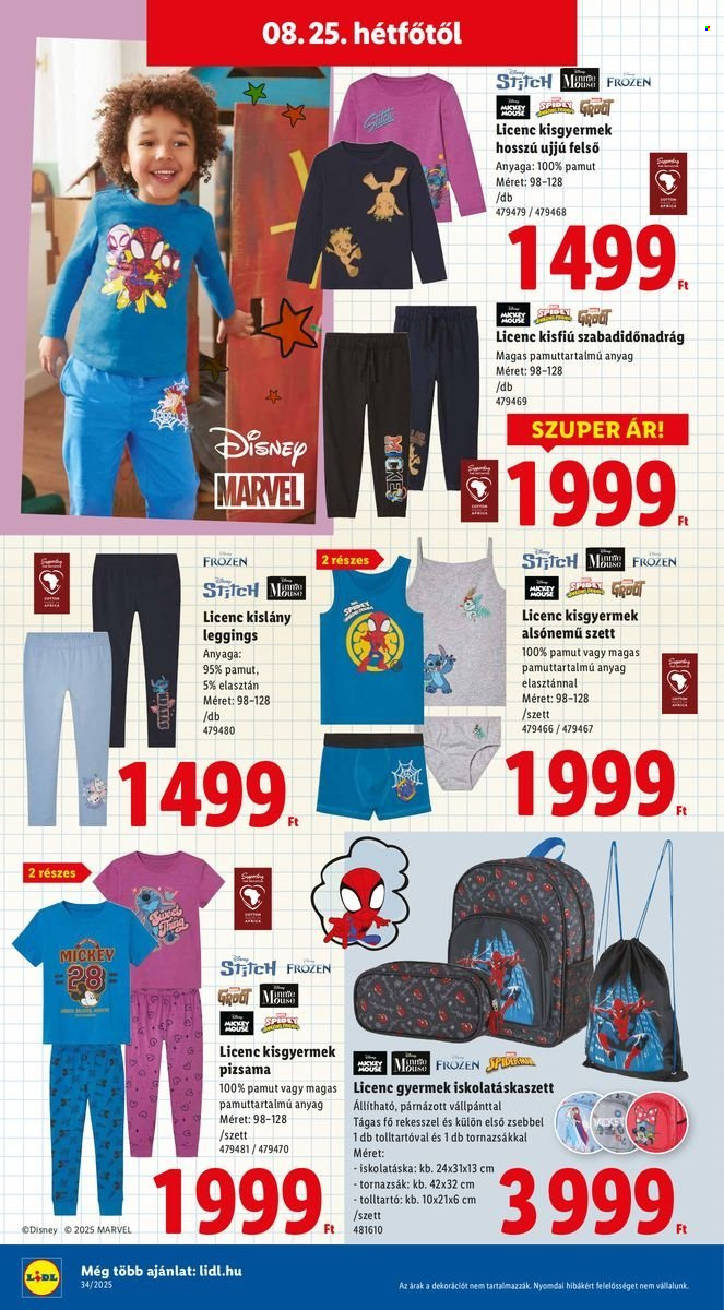 Lidl akciós újságok - 2025.08.21 - 2025.08.27. Oldal 50