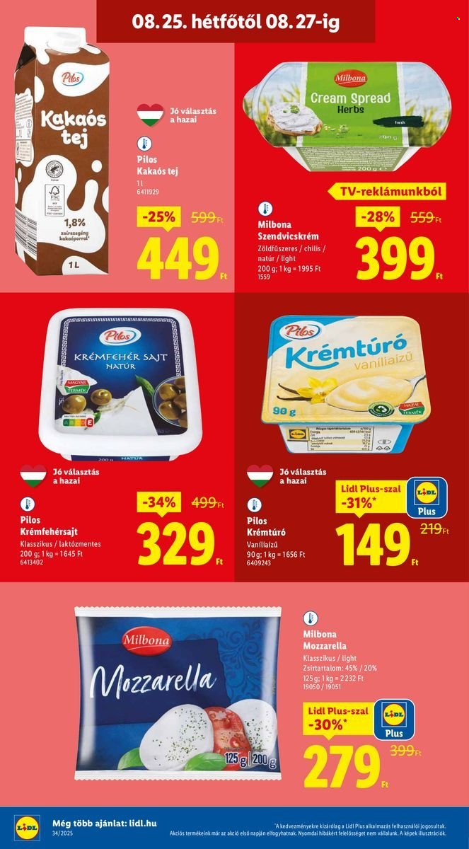 Lidl akciós újságok - 2025.08.21 - 2025.08.27. Oldal 62
