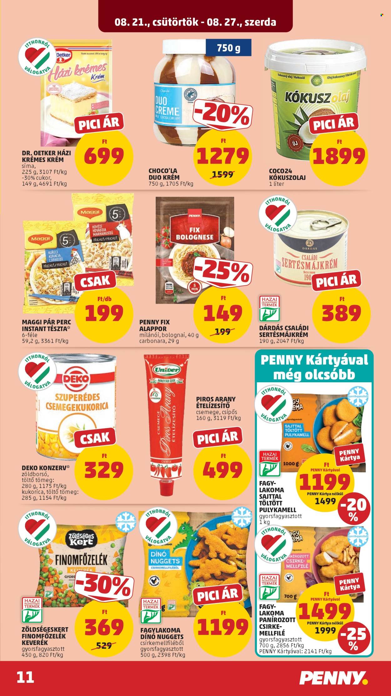 Penny Market akciós újságok - 2025.08.21 - 2025.08.27. Oldal 13