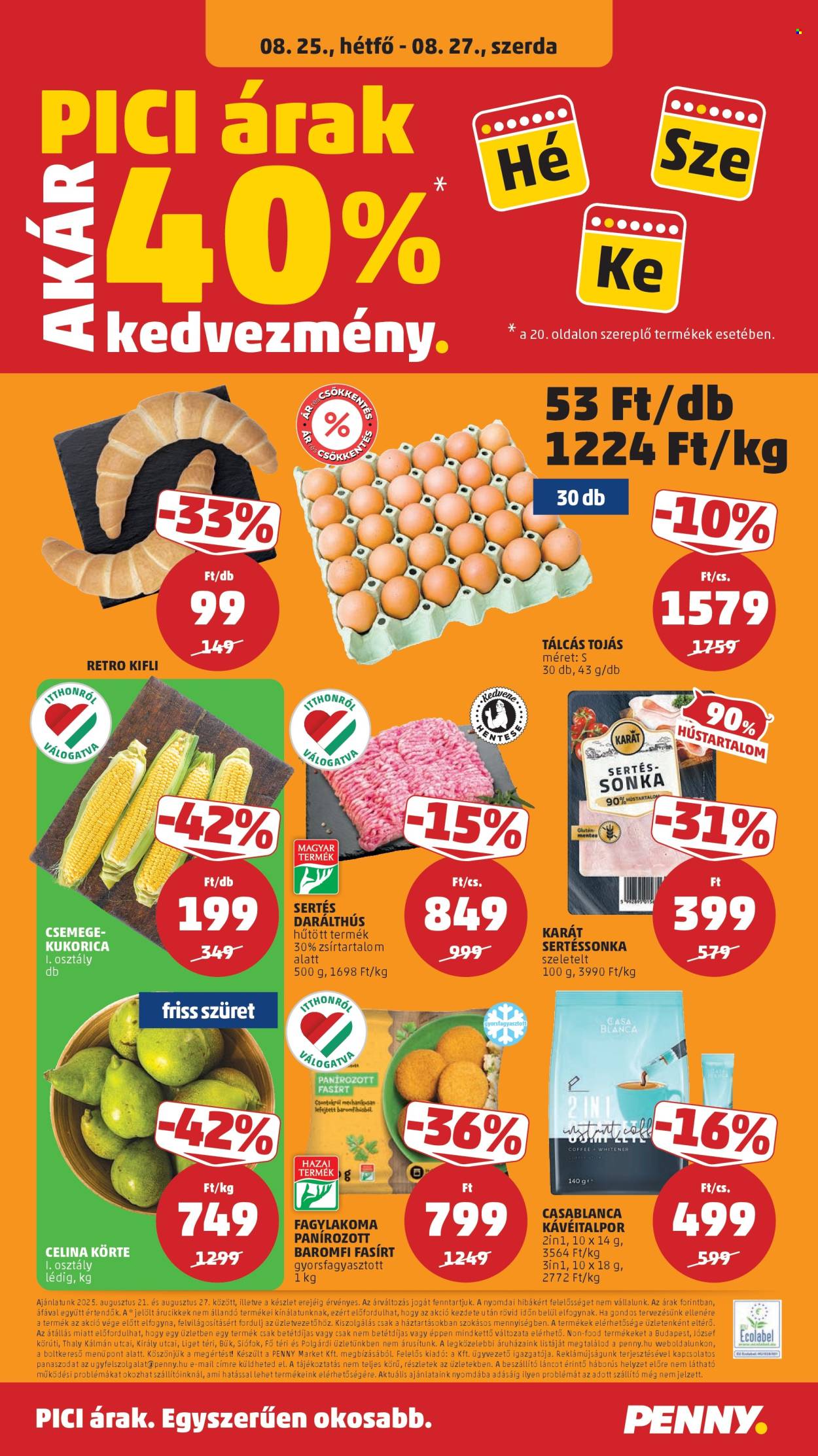 Penny Market akciós újságok - 2025.08.21 - 2025.08.27. Oldal 24