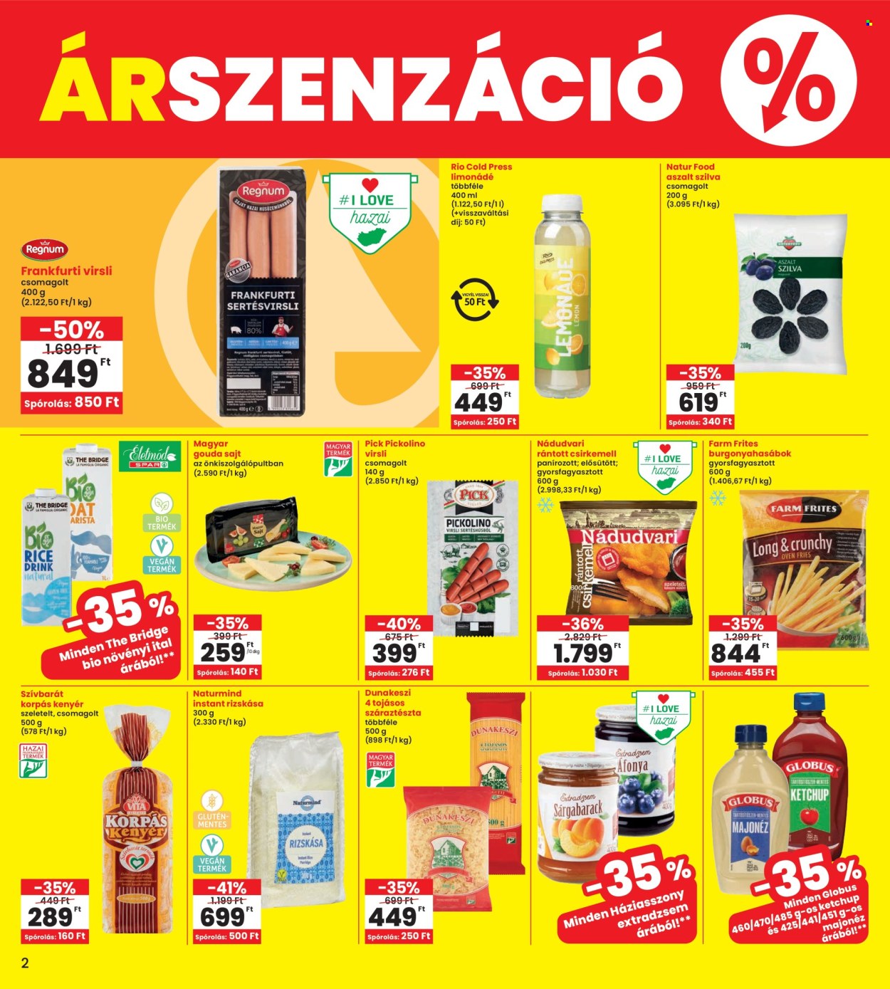INTERSPAR akciós újságok - 2025.08.21 - 2025.08.27. Oldal 2