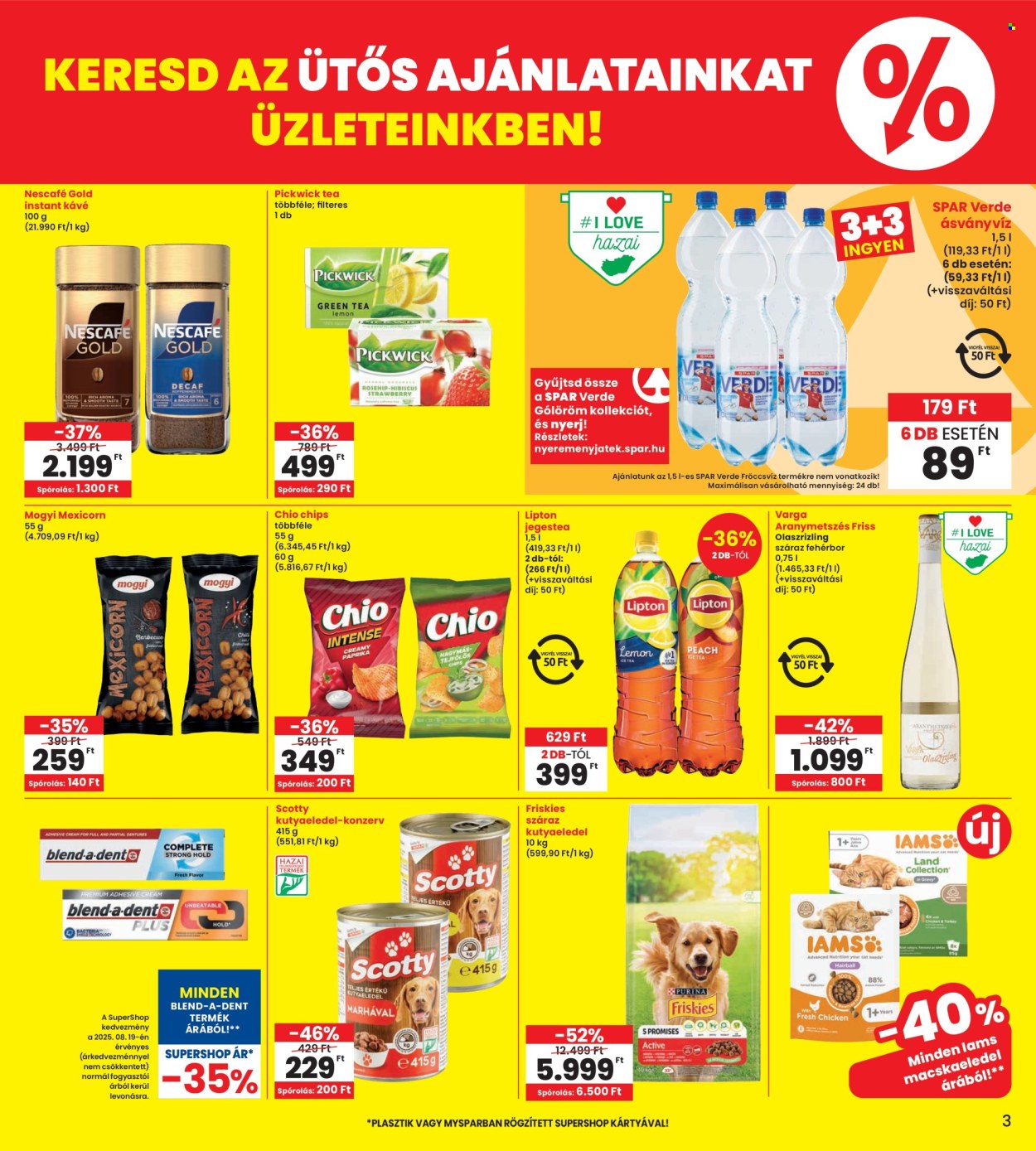 INTERSPAR akciós újságok - 2025.08.21 - 2025.08.27. Oldal 3