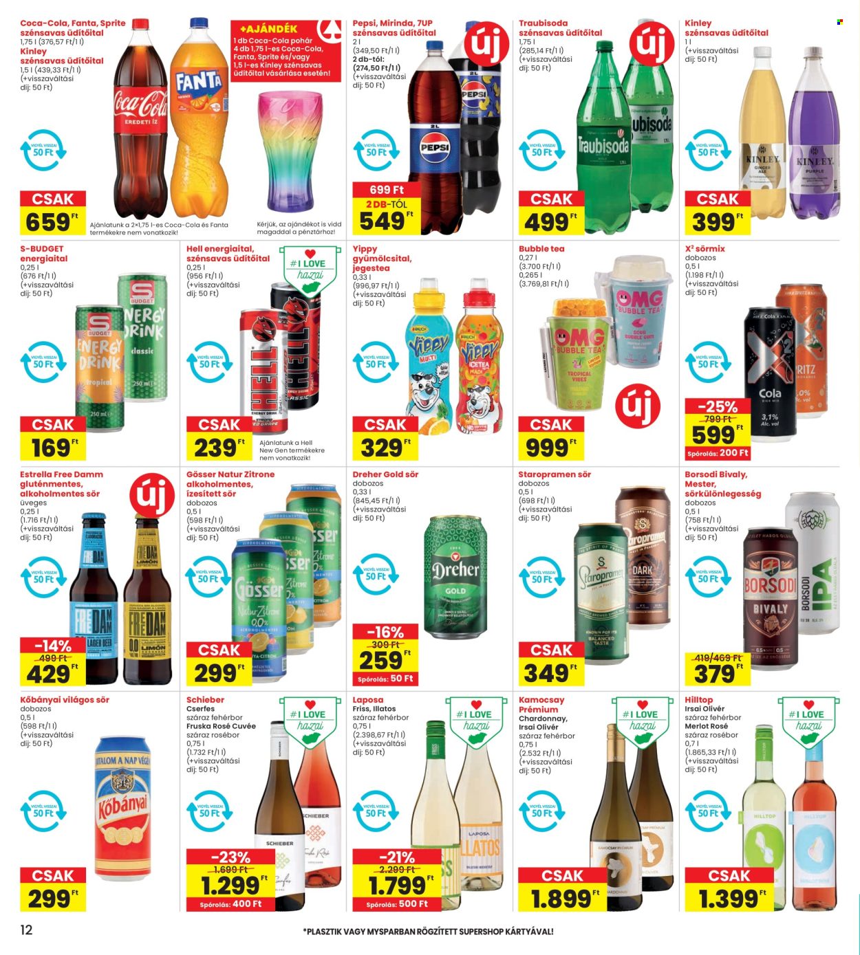 INTERSPAR akciós újságok - 2025.08.21 - 2025.08.27. Oldal 12