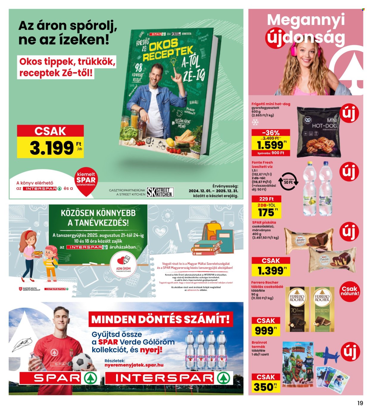 INTERSPAR akciós újságok - 2025.08.21 - 2025.08.27. Oldal 19