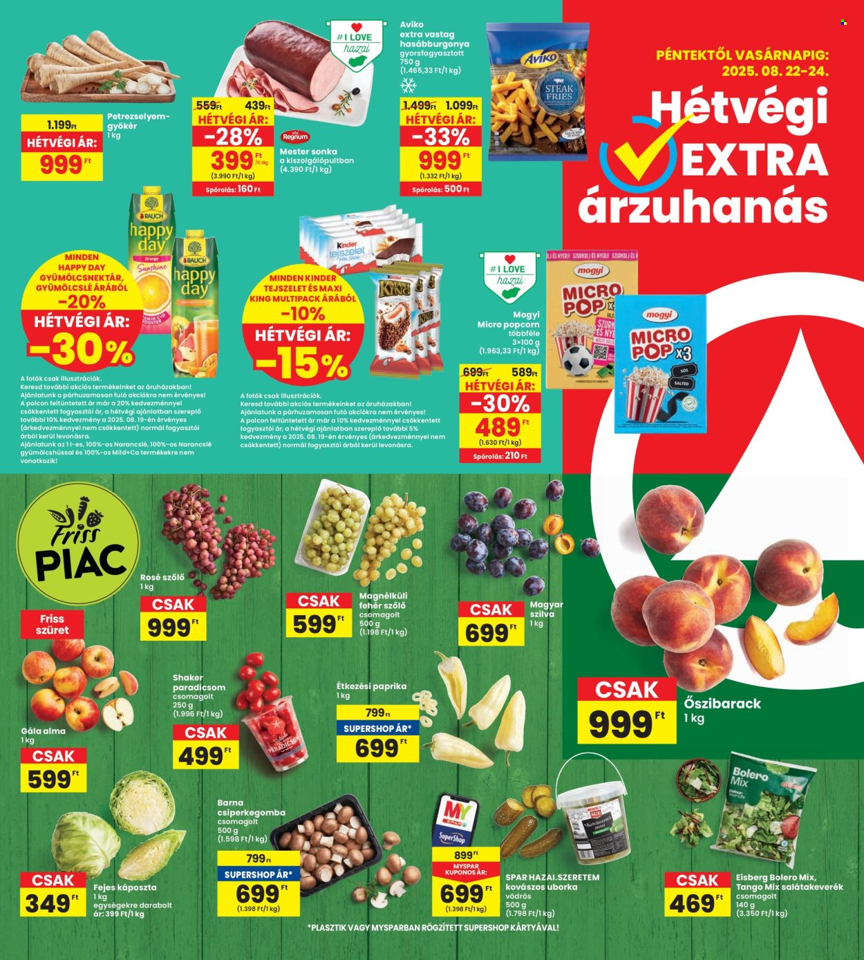 INTERSPAR akciós újságok - 2025.08.21 - 2025.08.27. Oldal 20