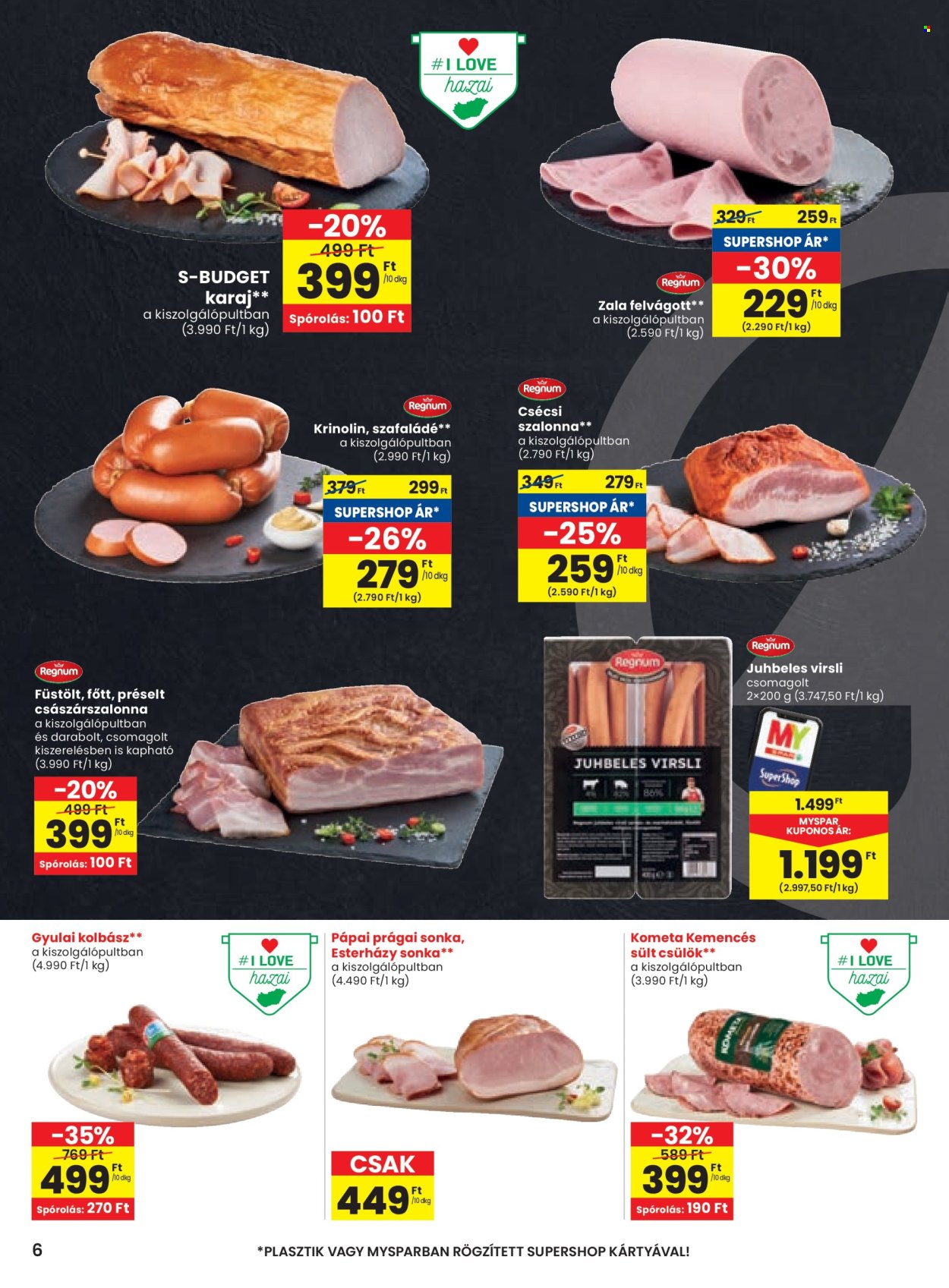 SPAR akciós újságok - 2025.08.21 - 2025.08.27. Oldal 6