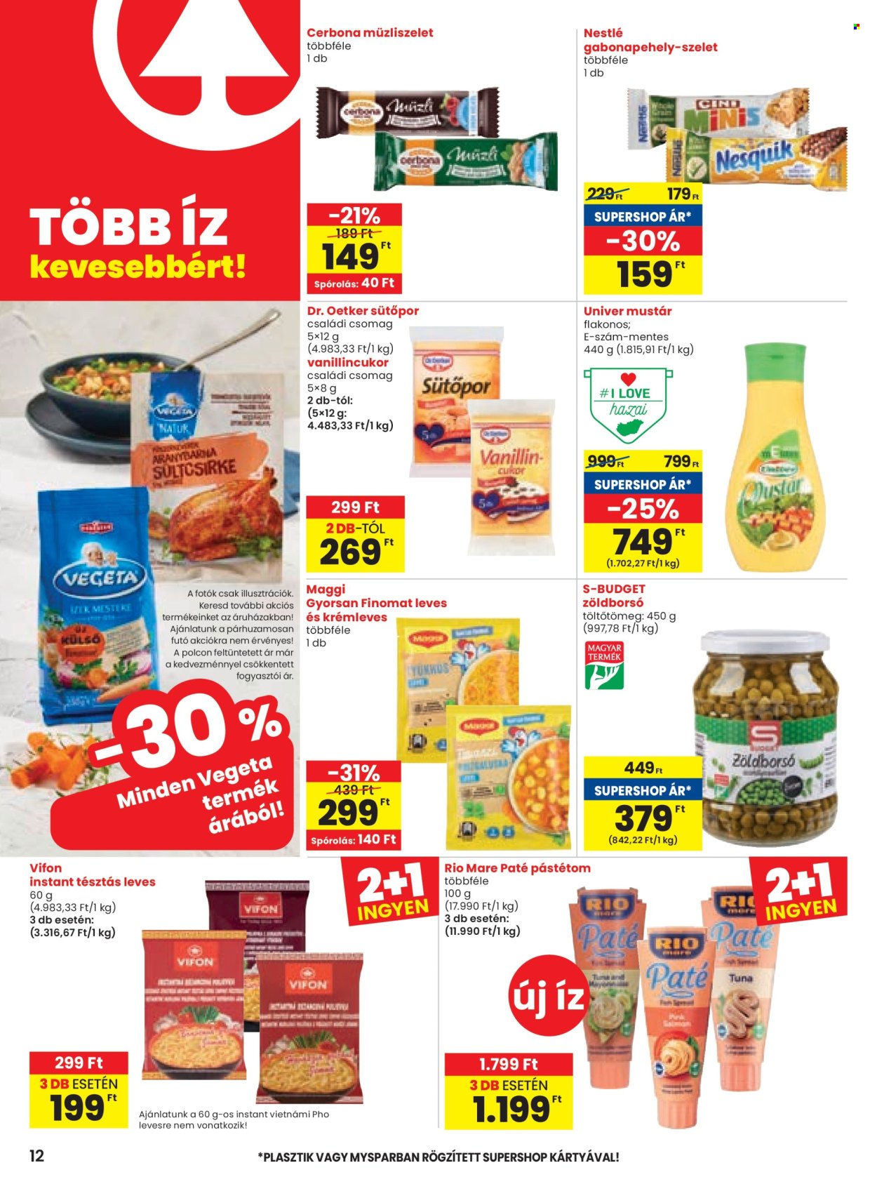 SPAR akciós újságok - 2025.08.21 - 2025.08.27. Oldal 12