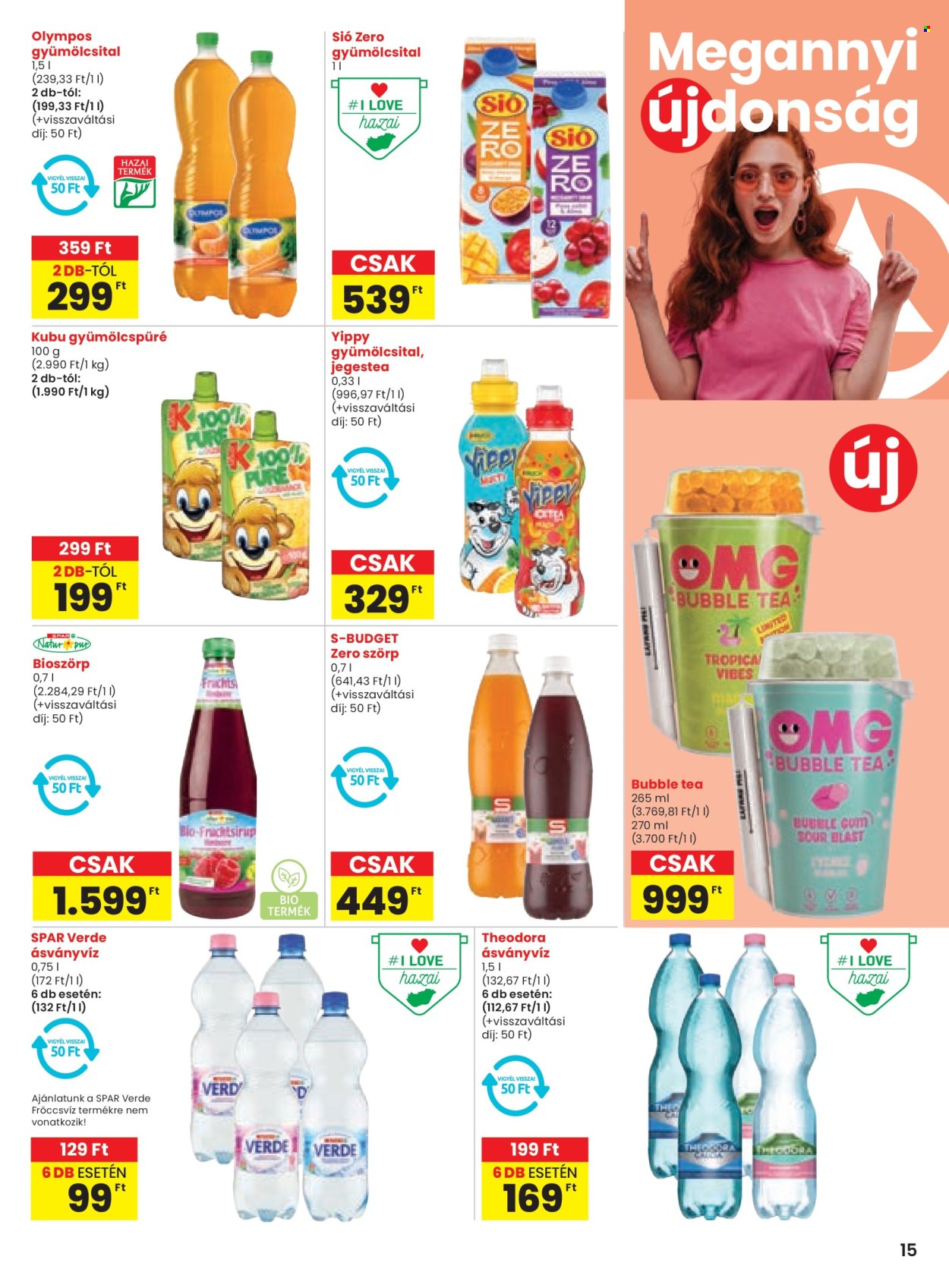 SPAR akciós újságok - 2025.08.21 - 2025.08.27. Oldal 15