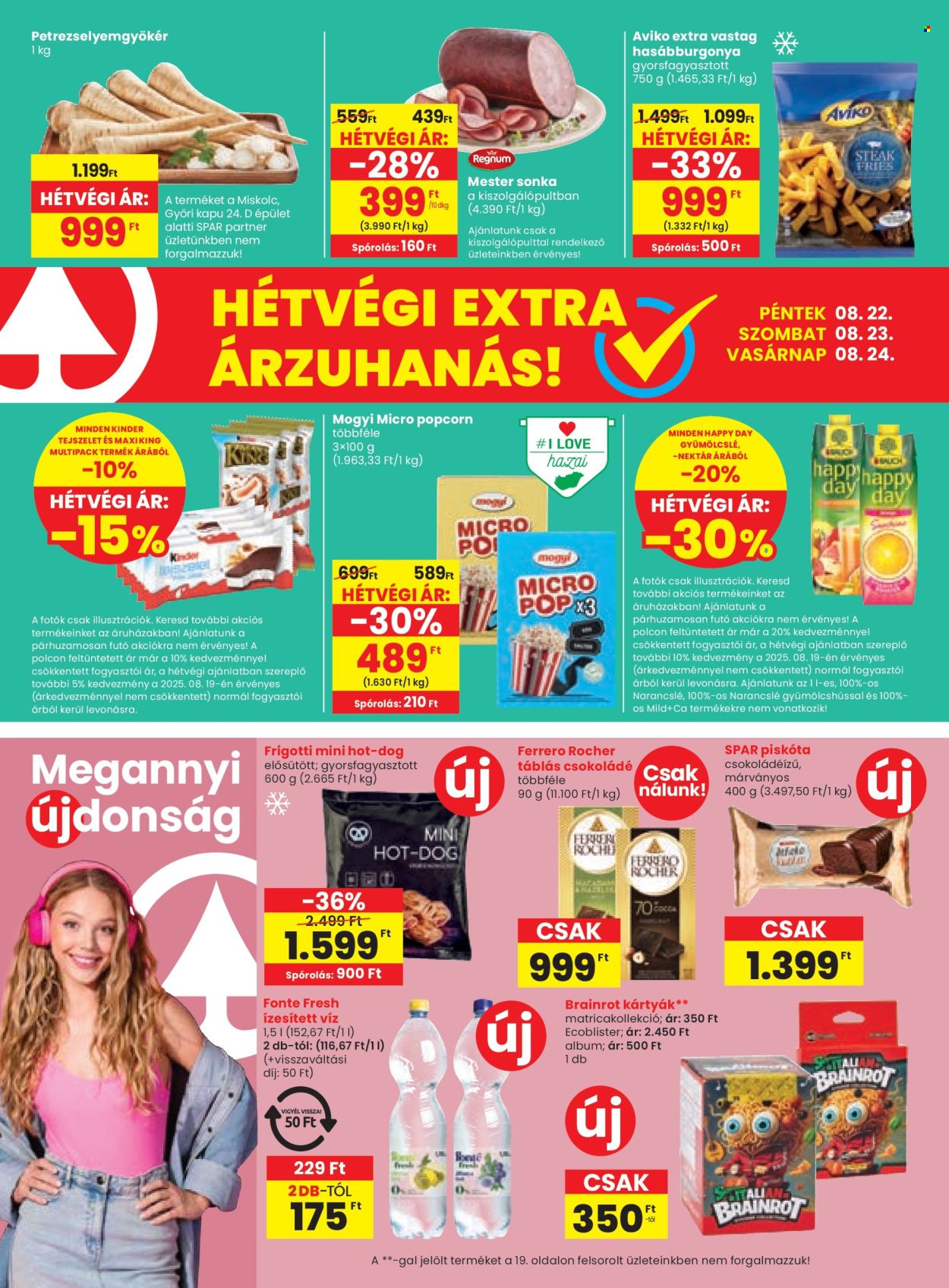 SPAR akciós újságok - 2025.08.21 - 2025.08.27. Oldal 20
