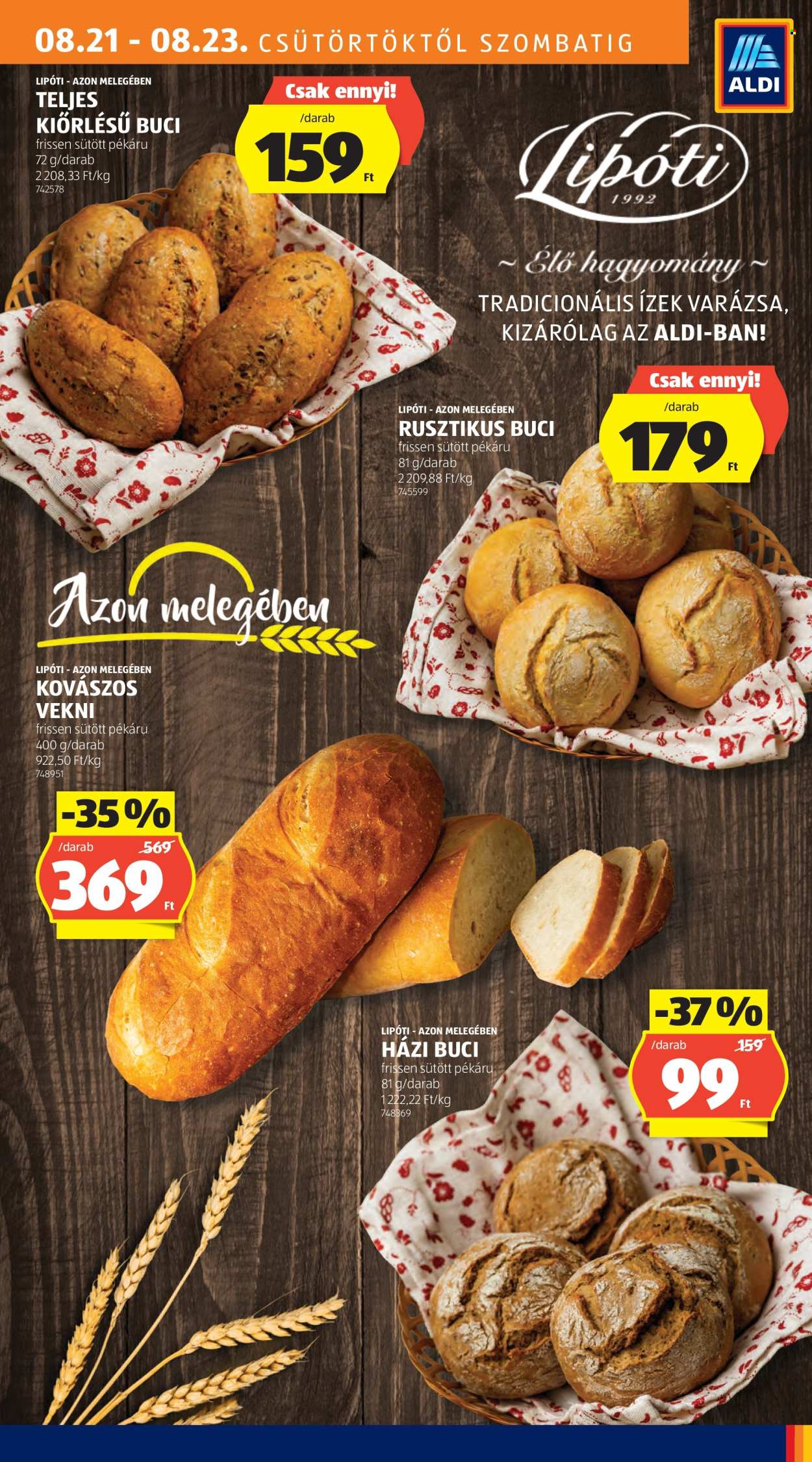 Aldi akciós újságok - 2025.08.21 - 2025.08.27. Oldal 15