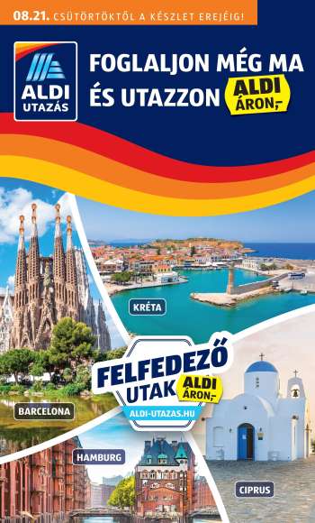 Újság Aldi - 2025.08.21 - 2025.08.27.