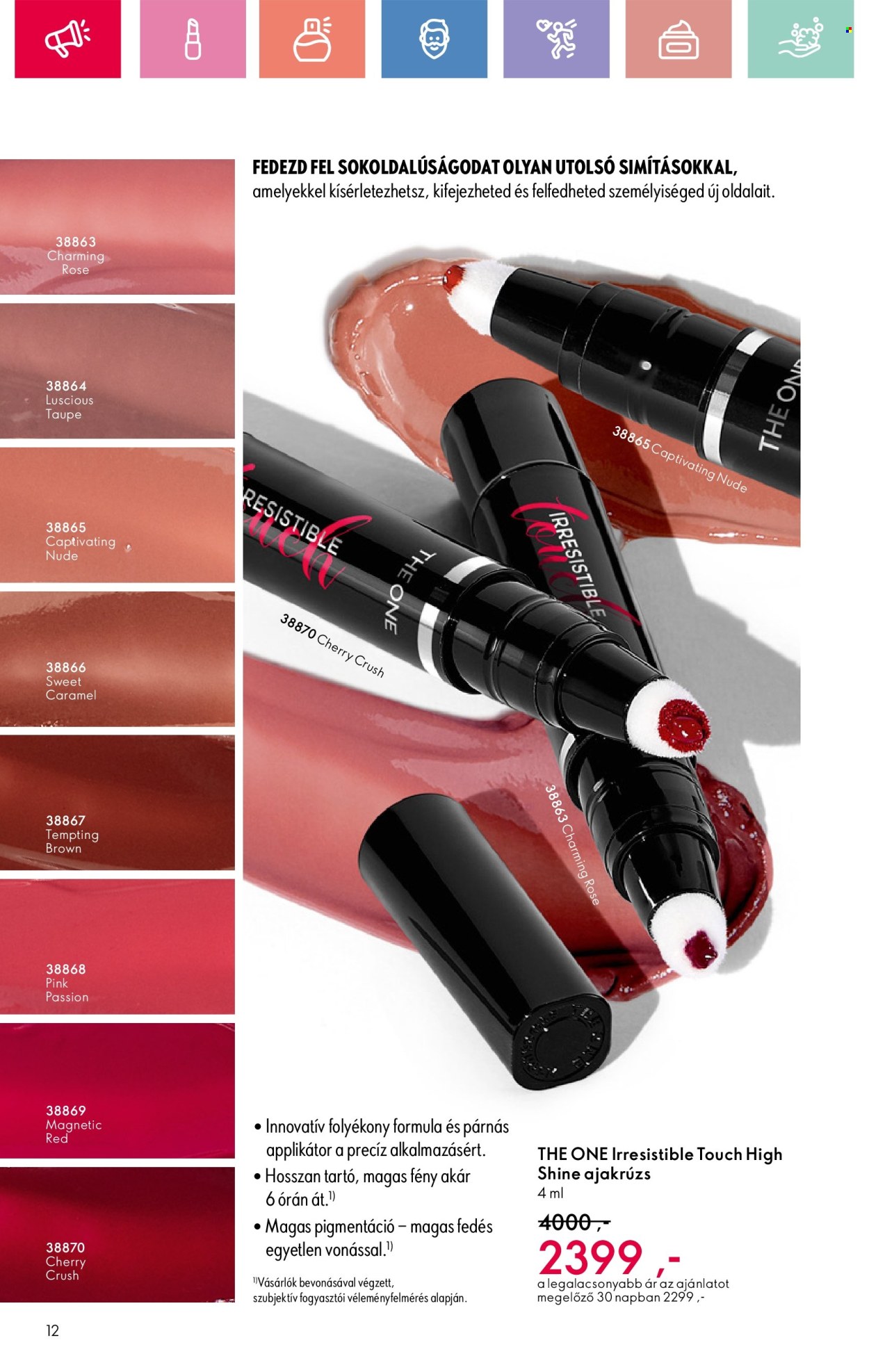 Oriflame akciós újságok - 2025.08.17 - 2025.09.06. Oldal 12