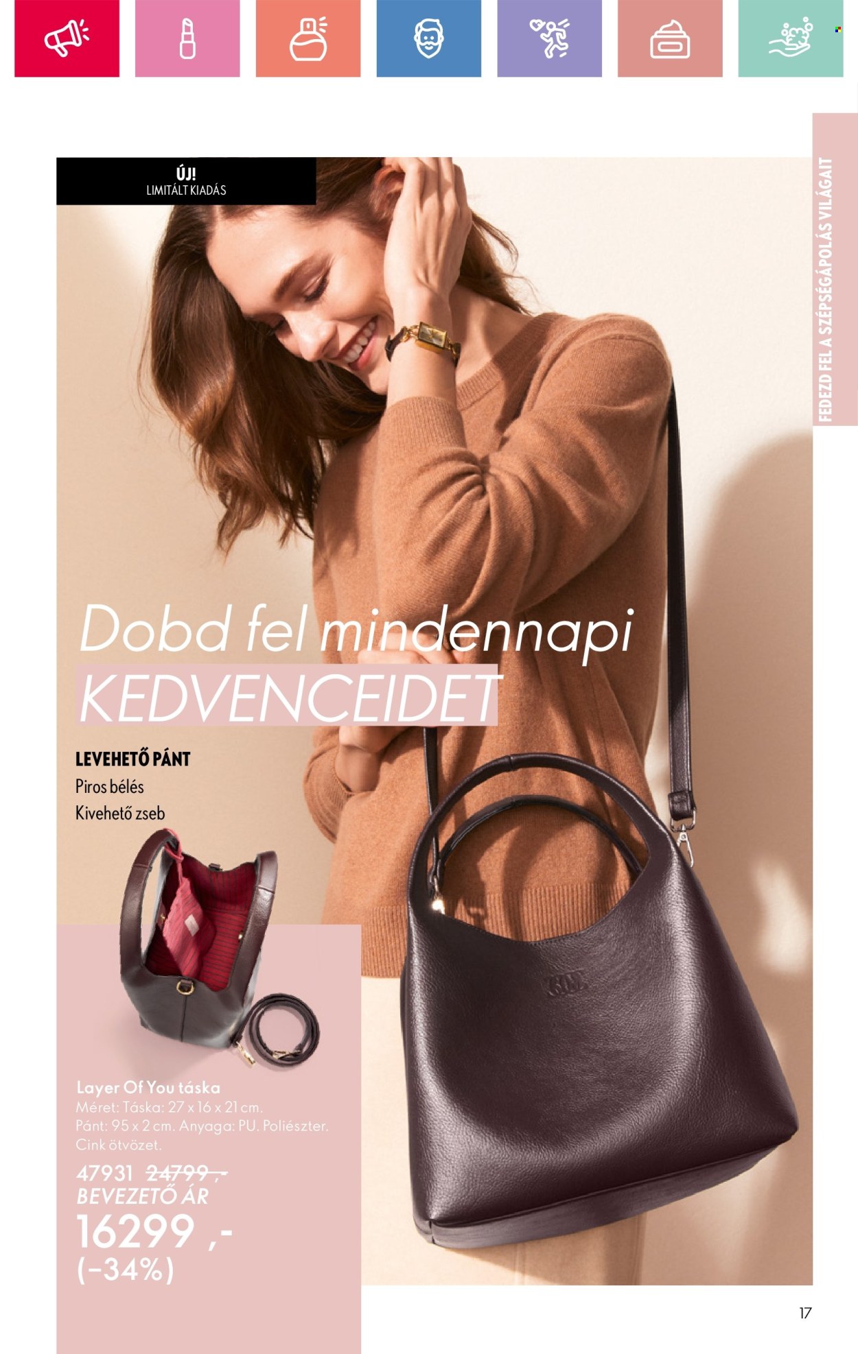 Oriflame akciós újságok - 2025.08.17 - 2025.09.06. Oldal 17