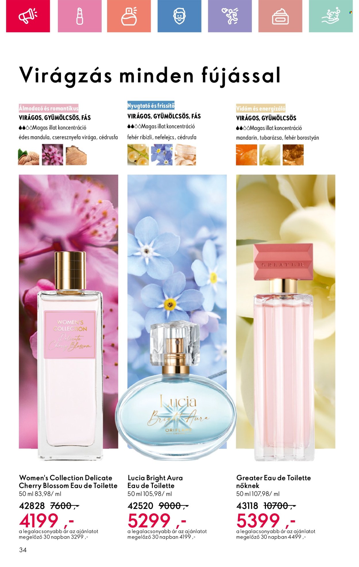 Oriflame akciós újságok - 2025.08.17 - 2025.09.06. Oldal 34