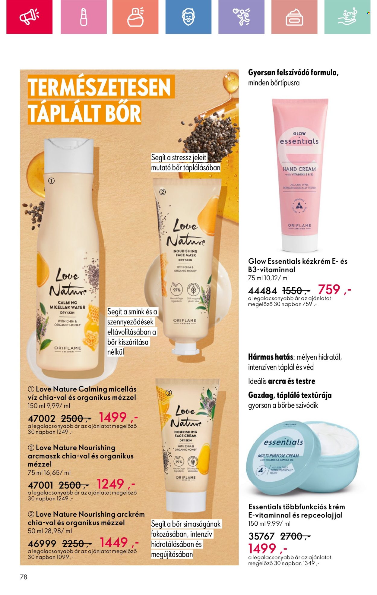 Oriflame akciós újságok - 2025.08.17 - 2025.09.06. Oldal 78
