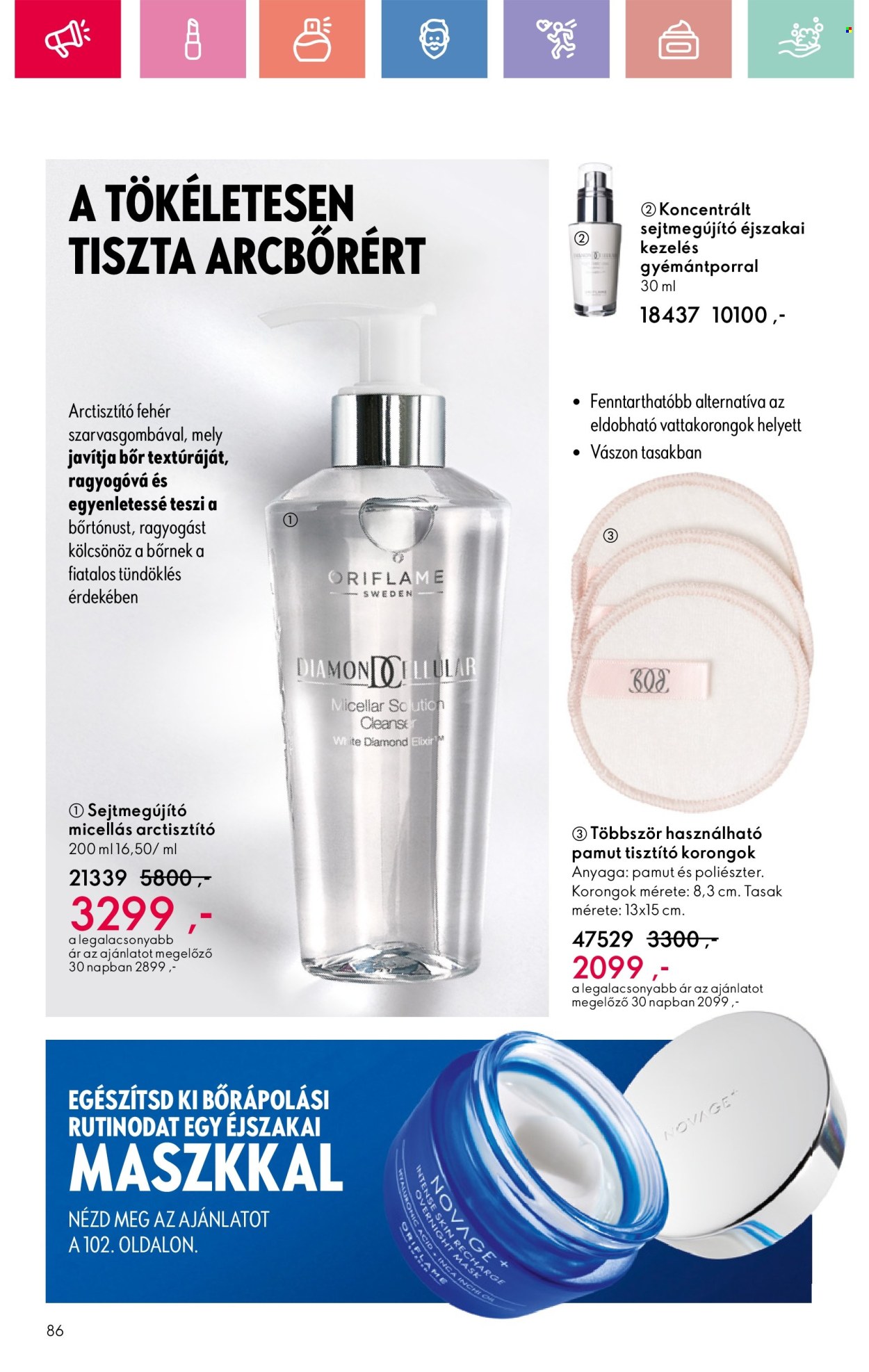 Oriflame akciós újságok - 2025.08.17 - 2025.09.06. Oldal 86