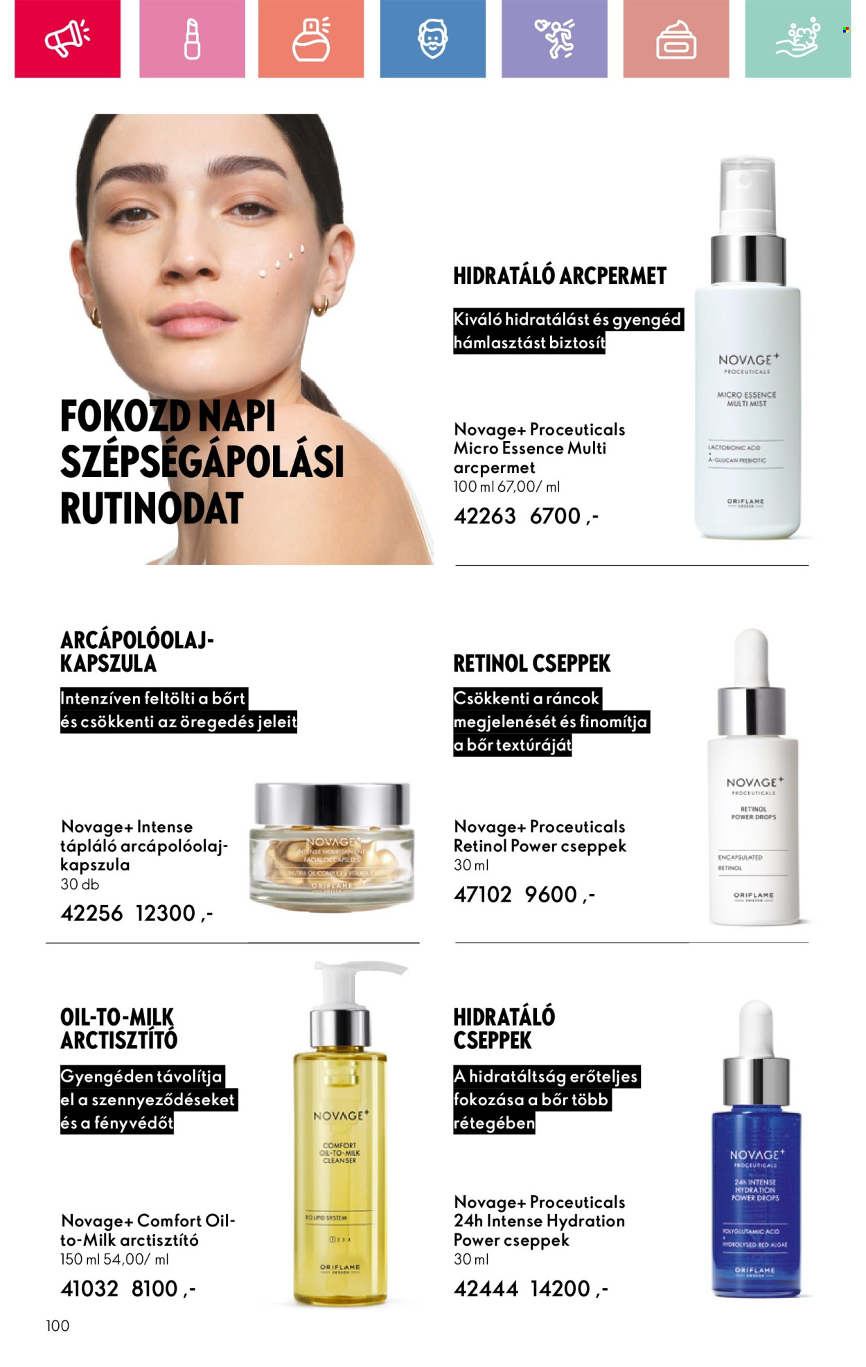 Oriflame akciós újságok - 2025.08.17 - 2025.09.06. Oldal 100