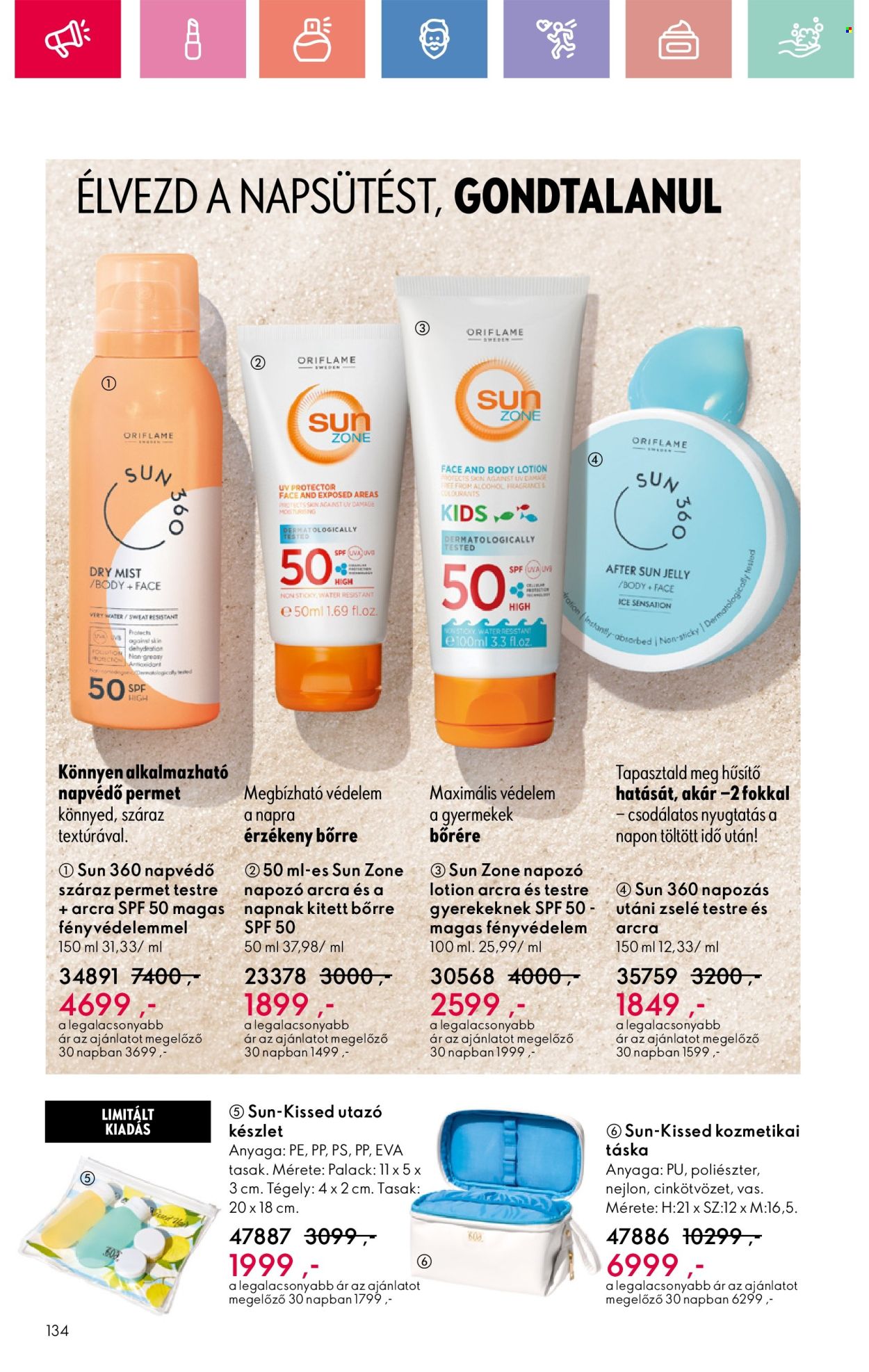 Oriflame akciós újságok - 2025.08.17 - 2025.09.06. Oldal 134