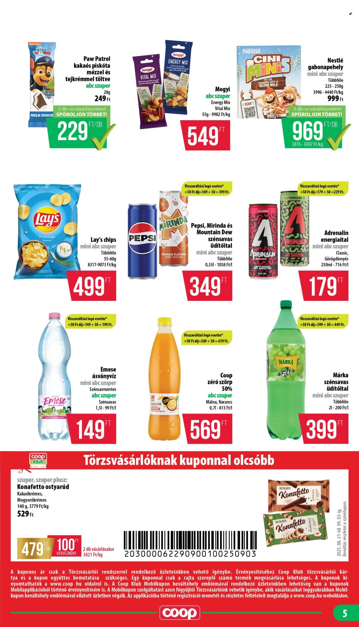 Coop akciós újságok - 2025.08.21 - 2025.09.03. Oldal 5