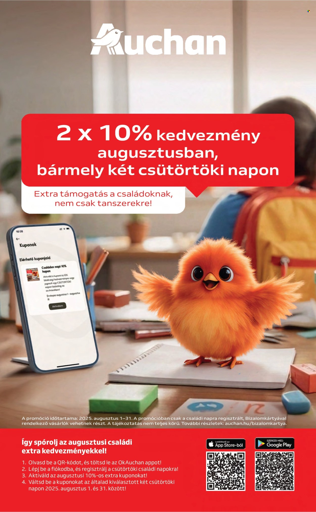 Auchan akciós újságok - 2025.08.21 - 2025.08.27. Oldal 2