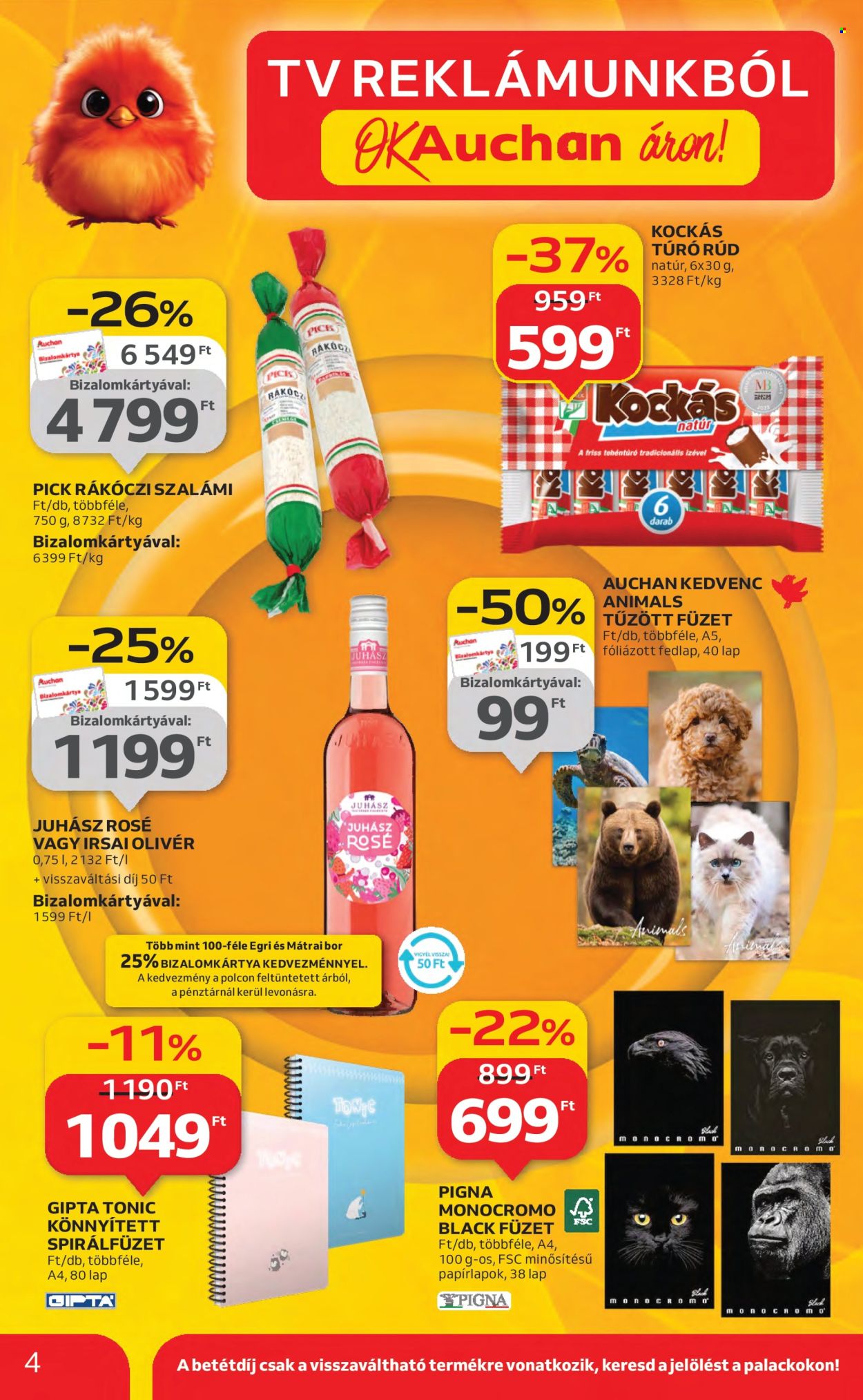 Auchan akciós újságok - 2025.08.21 - 2025.08.27. Oldal 4