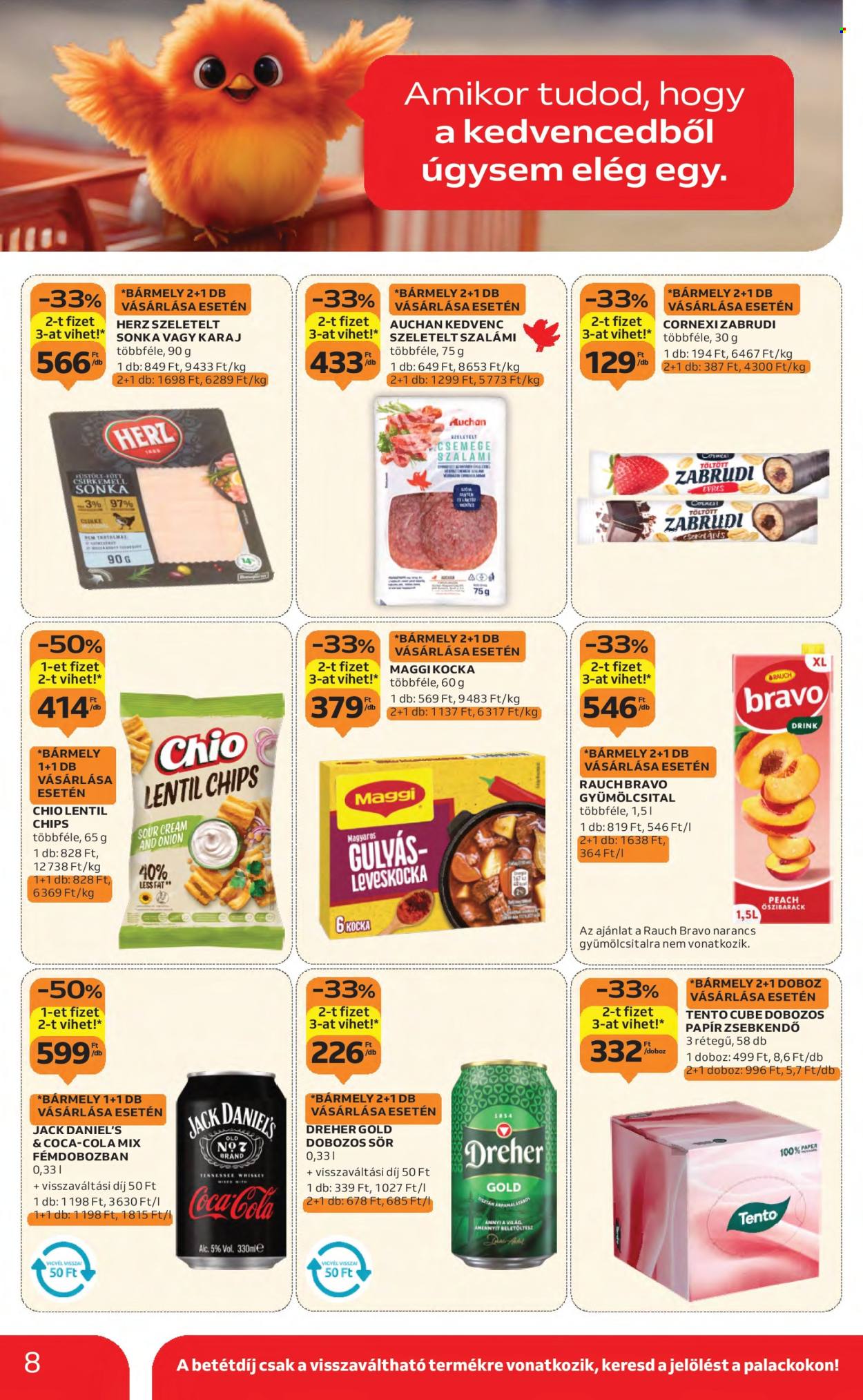 Auchan akciós újságok - 2025.08.21 - 2025.08.27. Oldal 8
