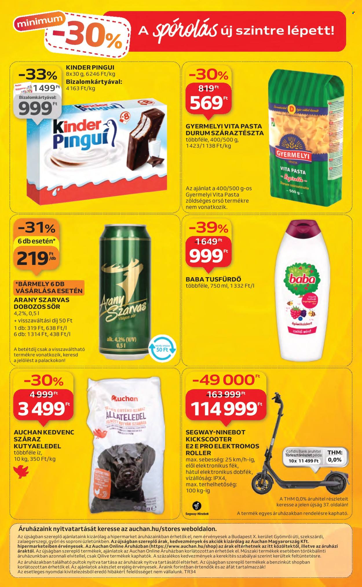 Auchan akciós újságok - 2025.08.21 - 2025.08.27. Oldal 42