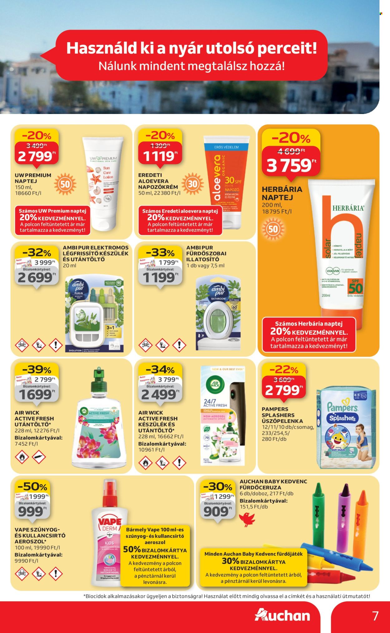 Auchan akciós újságok - 2025.08.21 - 2025.09.03. Oldal 7