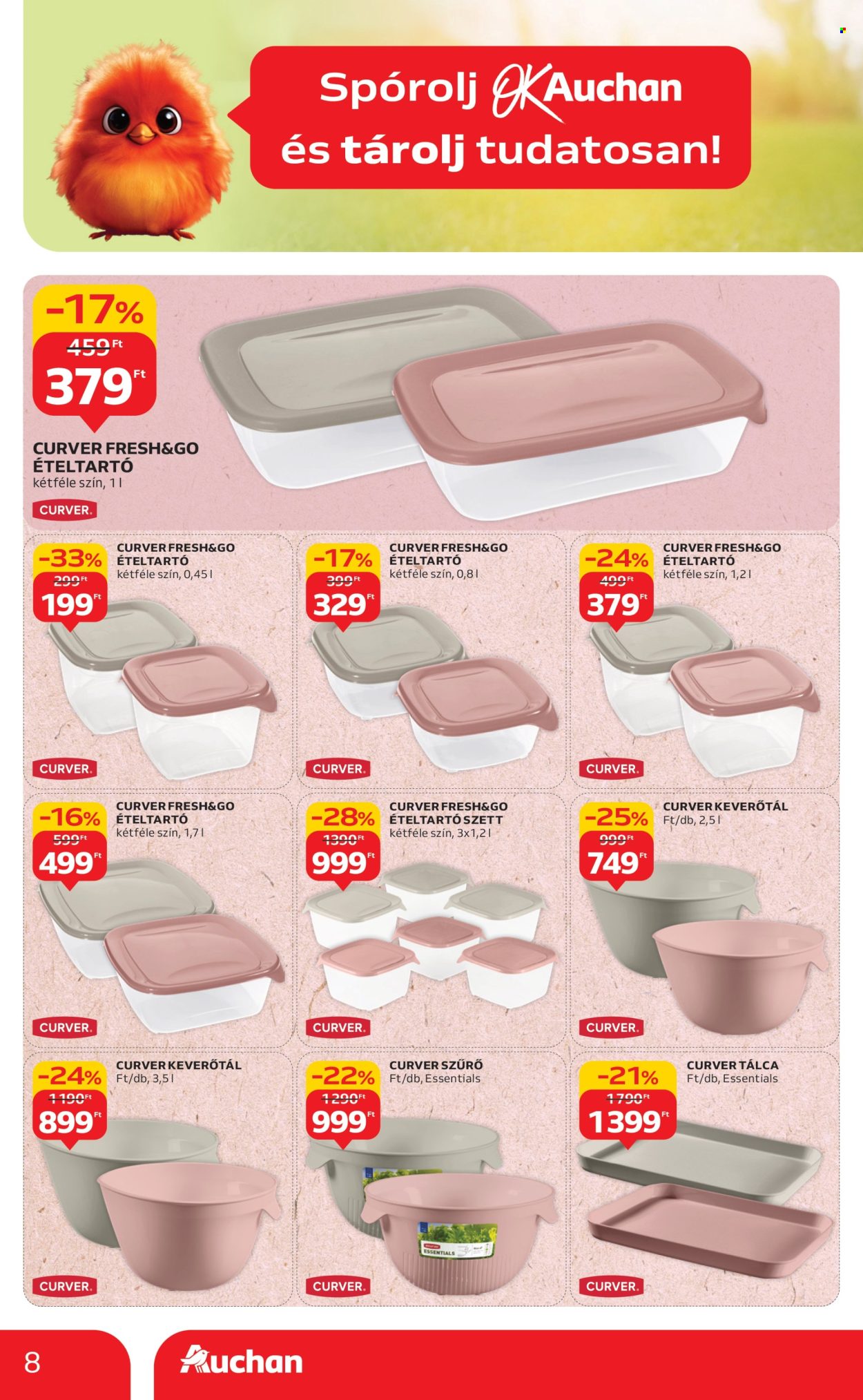 Auchan akciós újságok - 2025.08.21 - 2025.09.03. Oldal 8