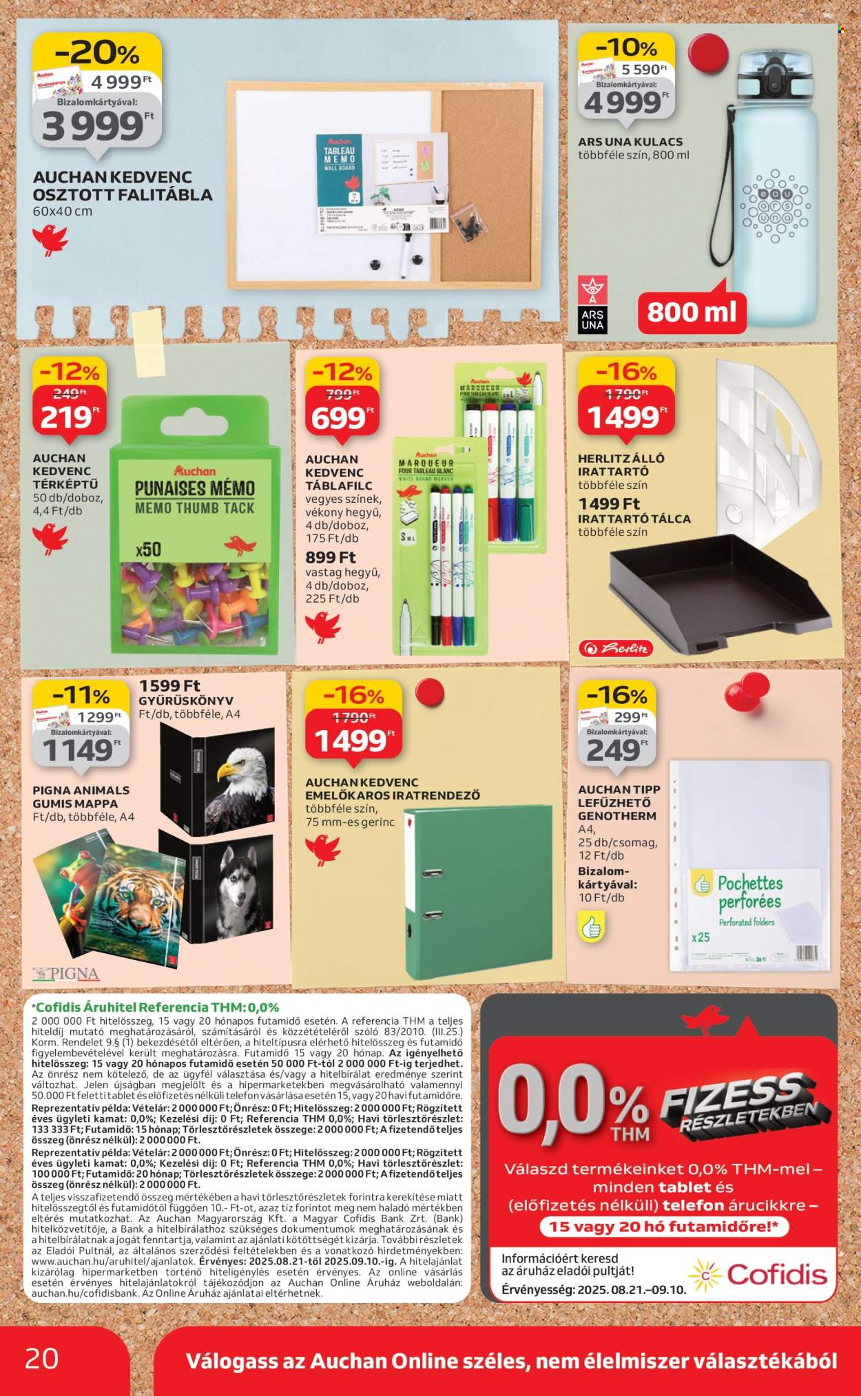 Auchan akciós újságok - 2025.08.21 - 2025.09.10. Oldal 20