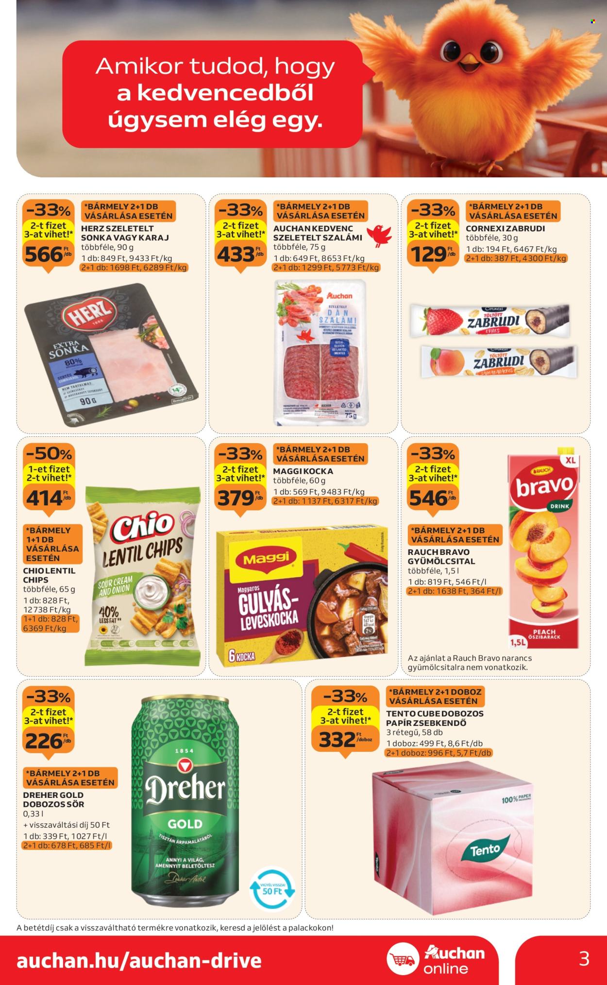 Auchan akciós újságok - 2025.08.21 - 2025.08.27. Oldal 3