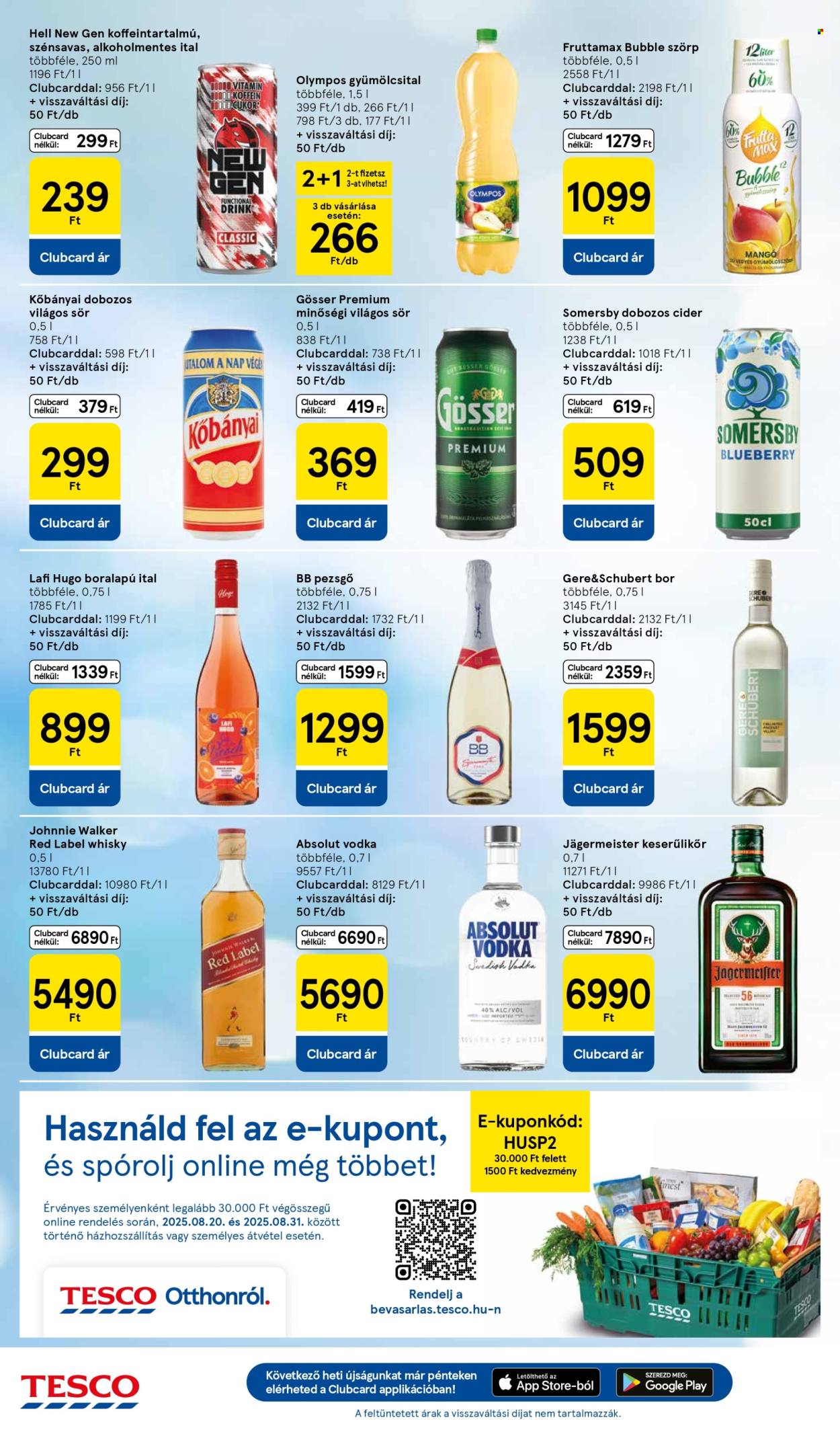 TESCO akciós újságok - 2025.08.28 - 2025.09.03. Oldal 6
