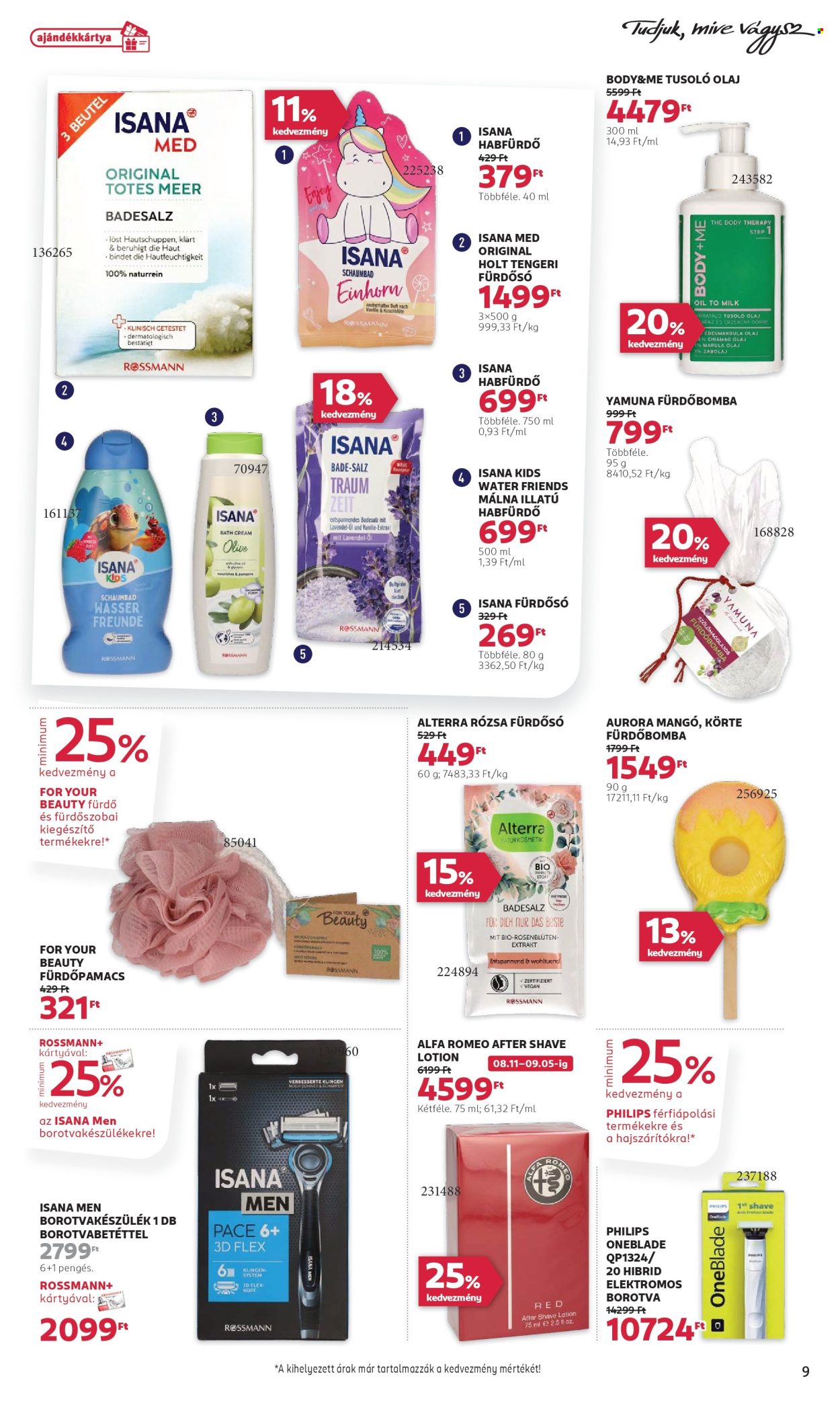 Rossmann akciós újságok - 2025.08.25 - 2025.09.05. Oldal 9