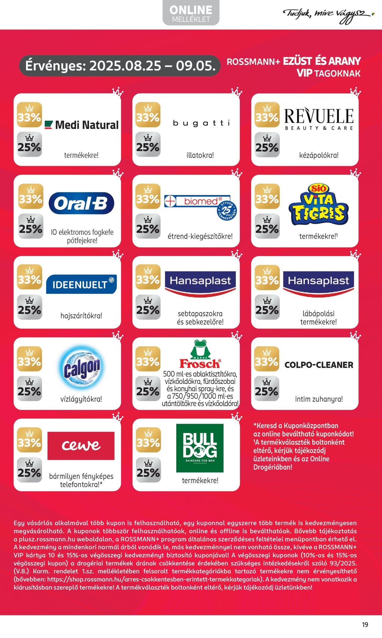 Rossmann akciós újságok - 2025.08.25 - 2025.09.05. Oldal 21