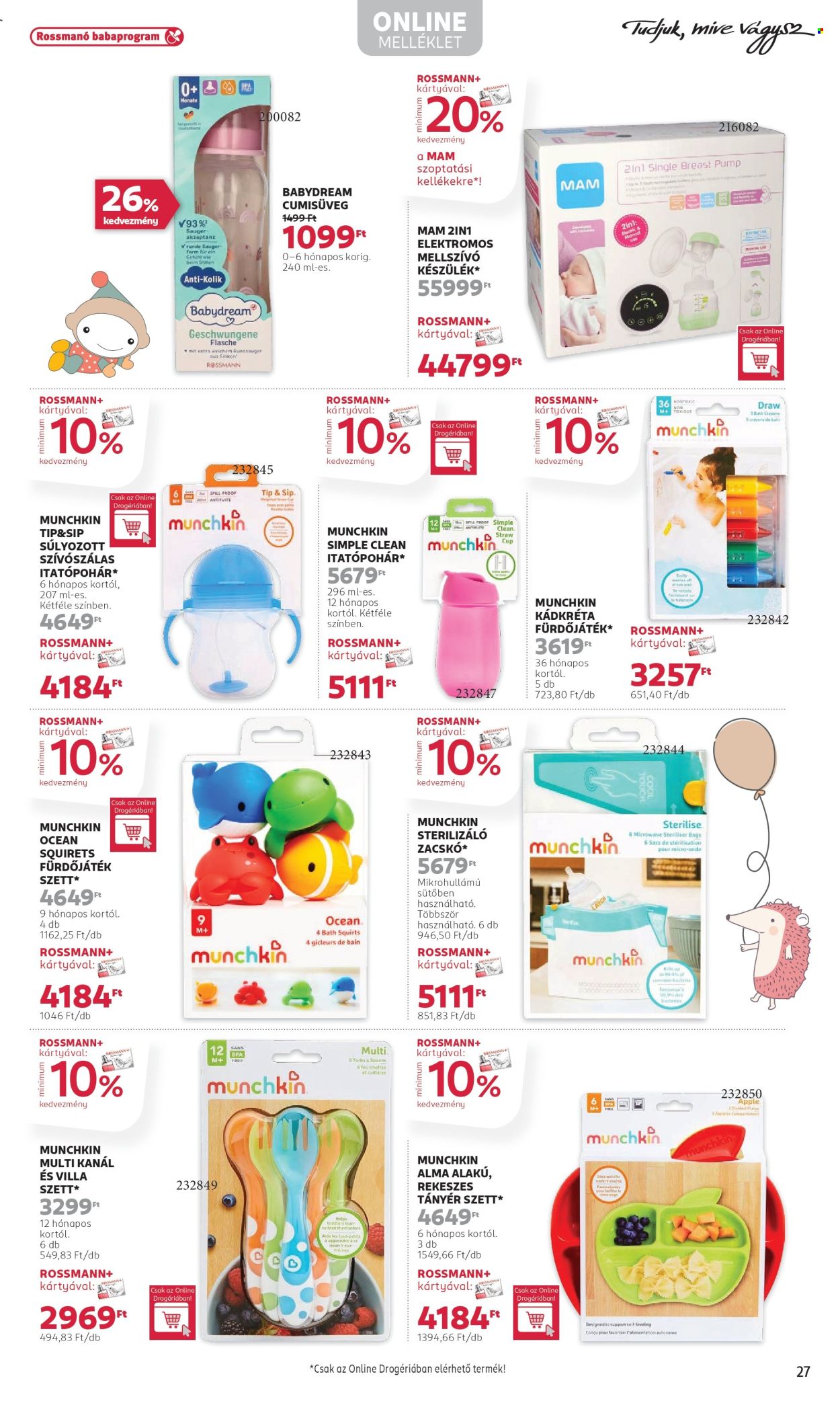 Rossmann akciós újságok - 2025.08.25 - 2025.09.05. Oldal 31